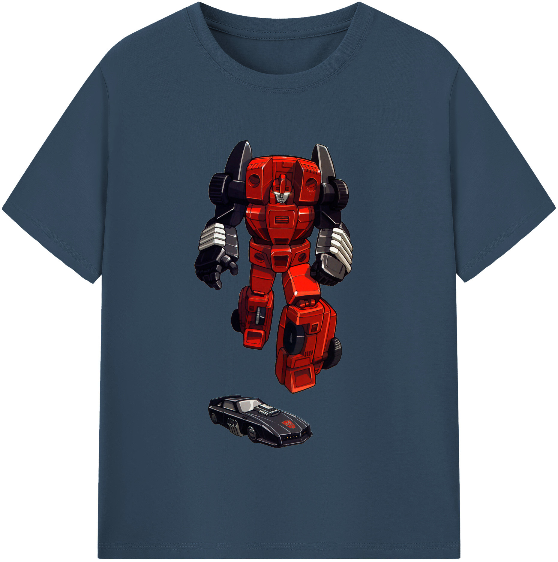 （画像用）  レディースカジュアルプリントTシャツ（綿100％）