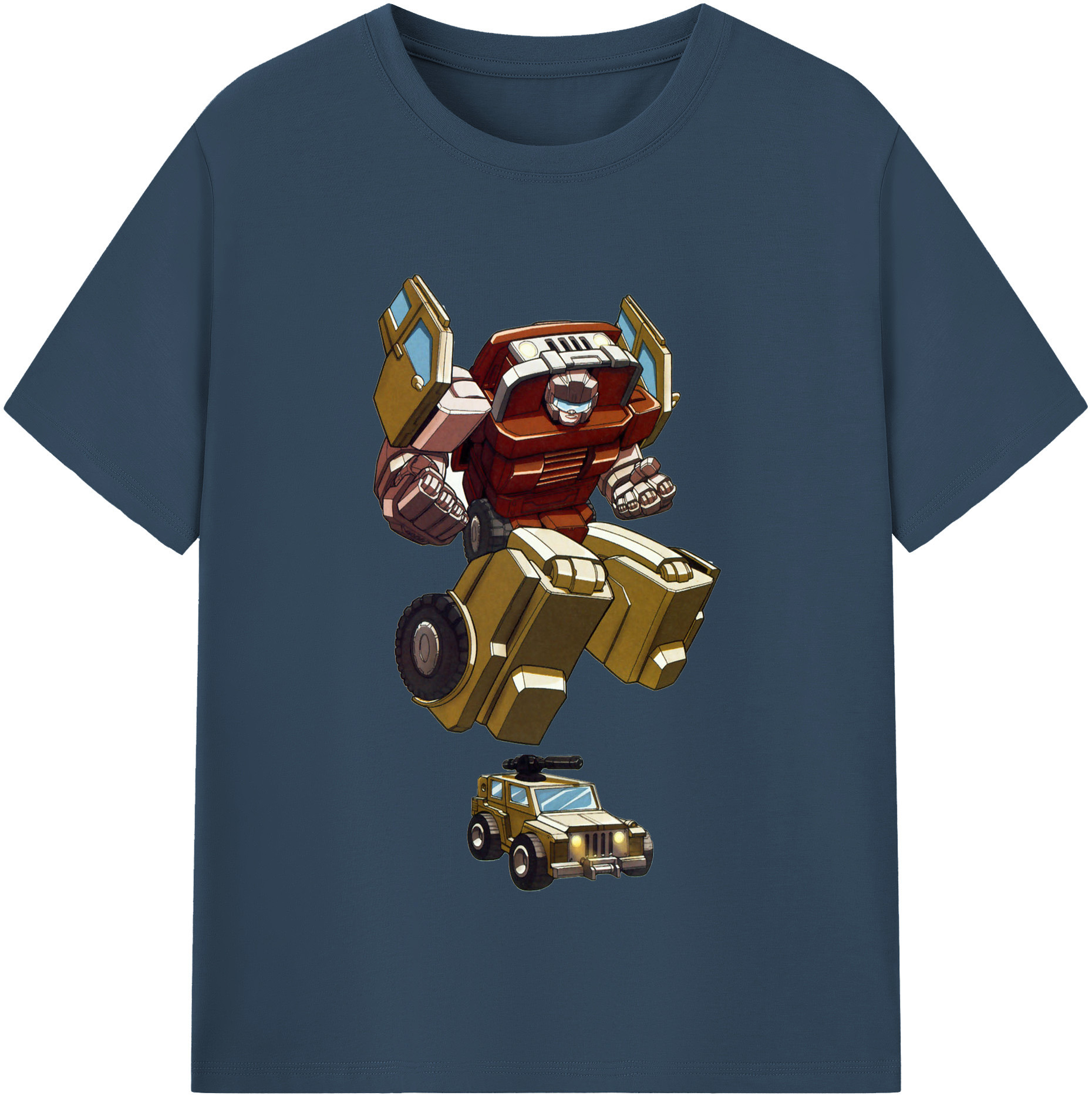 （画像用）  レディースカジュアルプリントTシャツ（綿100％）