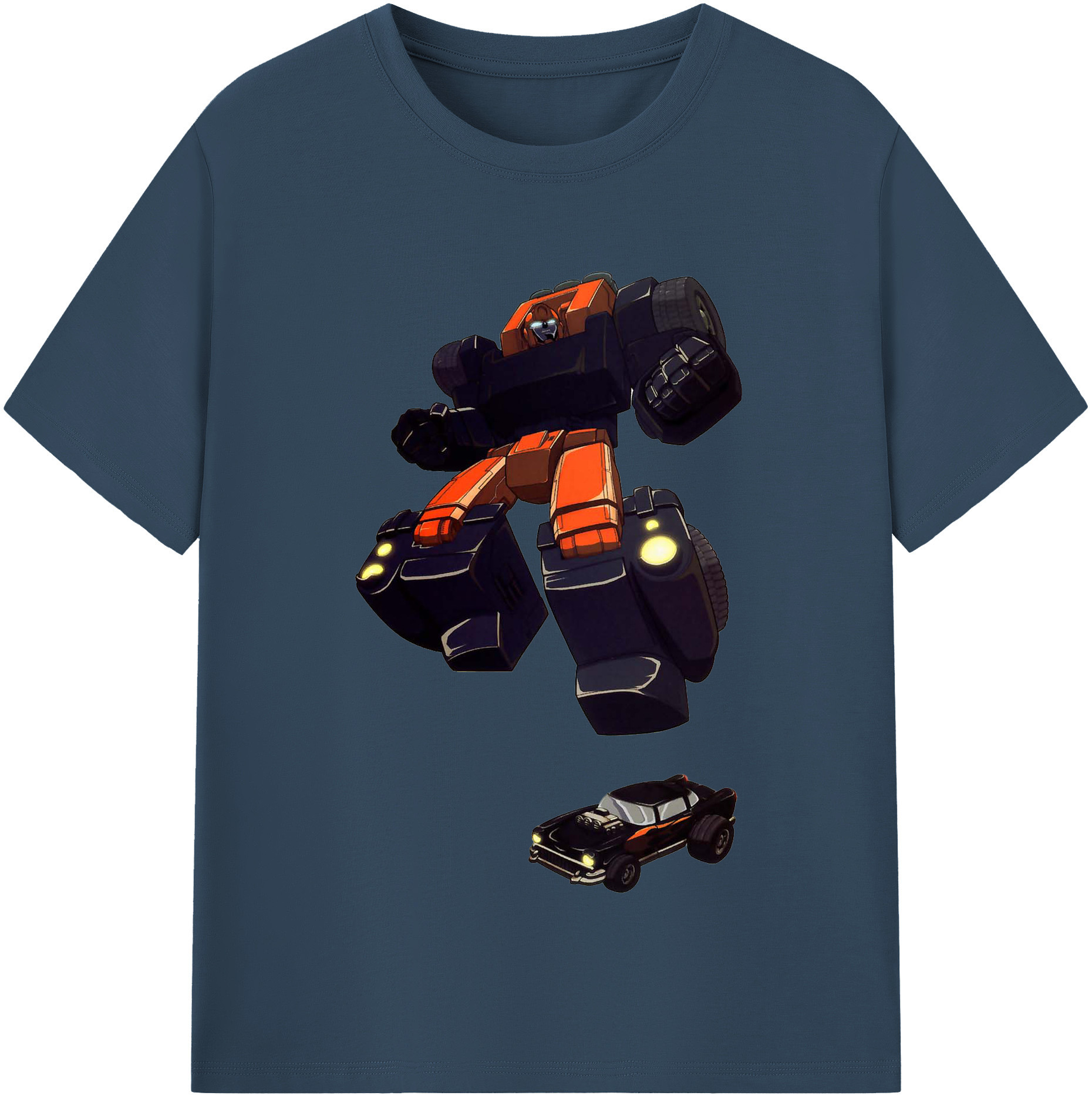 （画像用）  レディースカジュアルプリントTシャツ（綿100％）