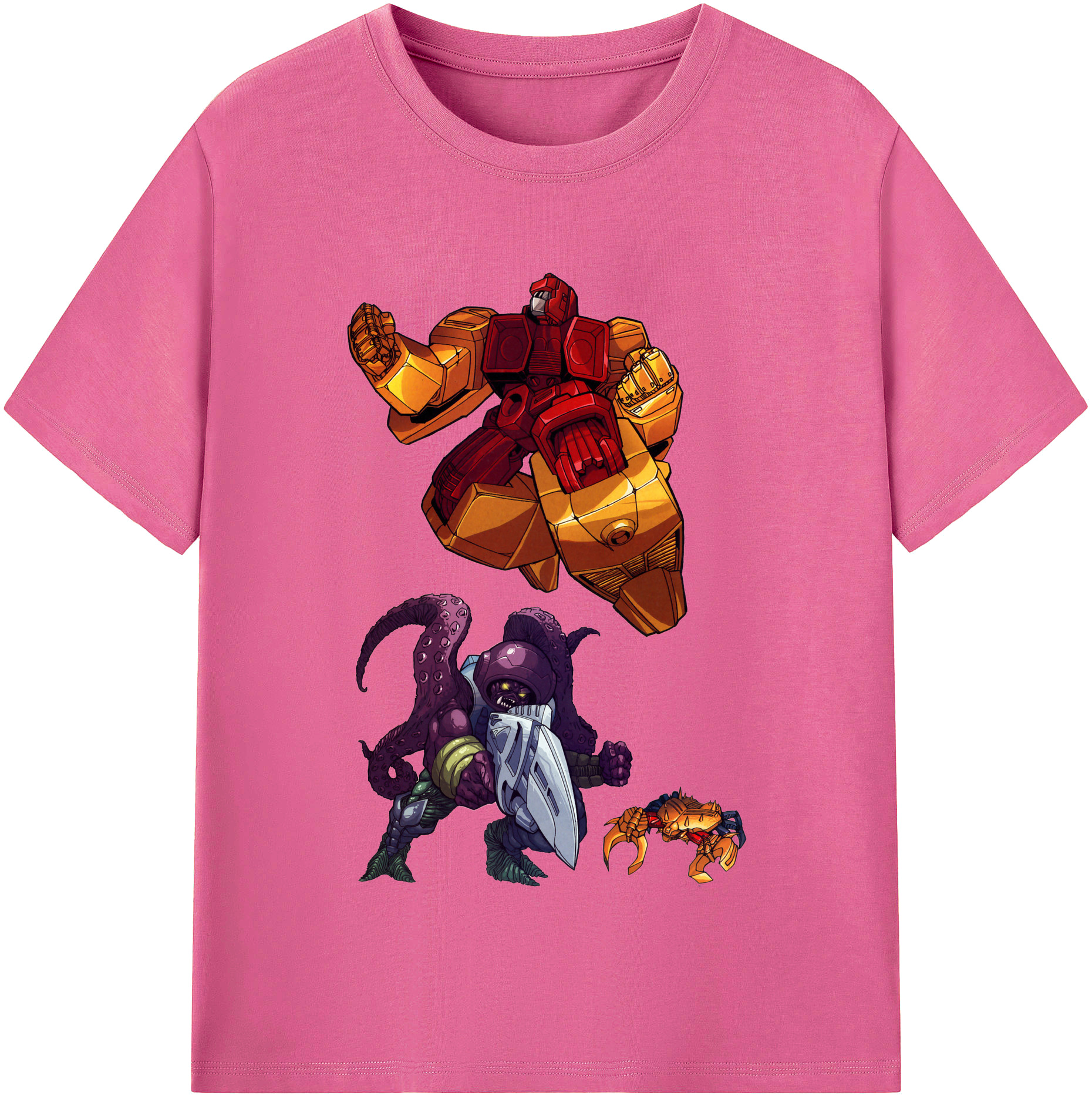 （画像用）  レディースカジュアルプリントTシャツ（綿100％）