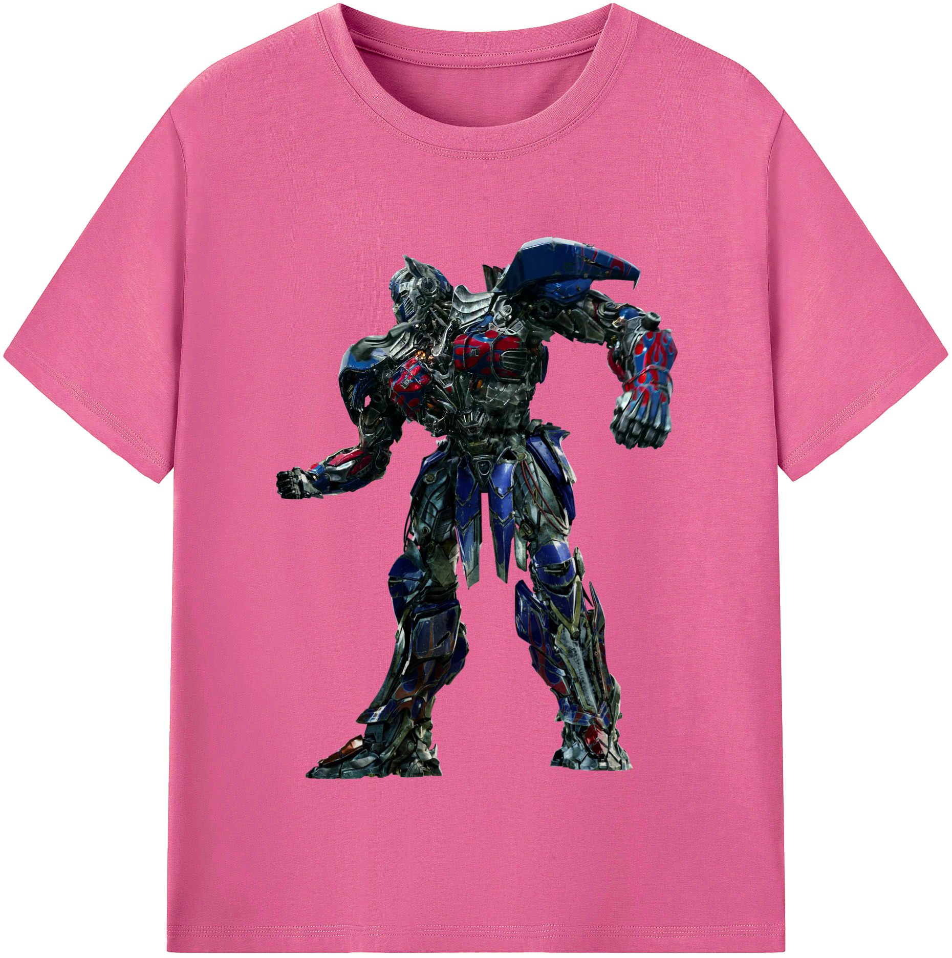 （画像用）  レディースカジュアルプリントTシャツ（綿100％）