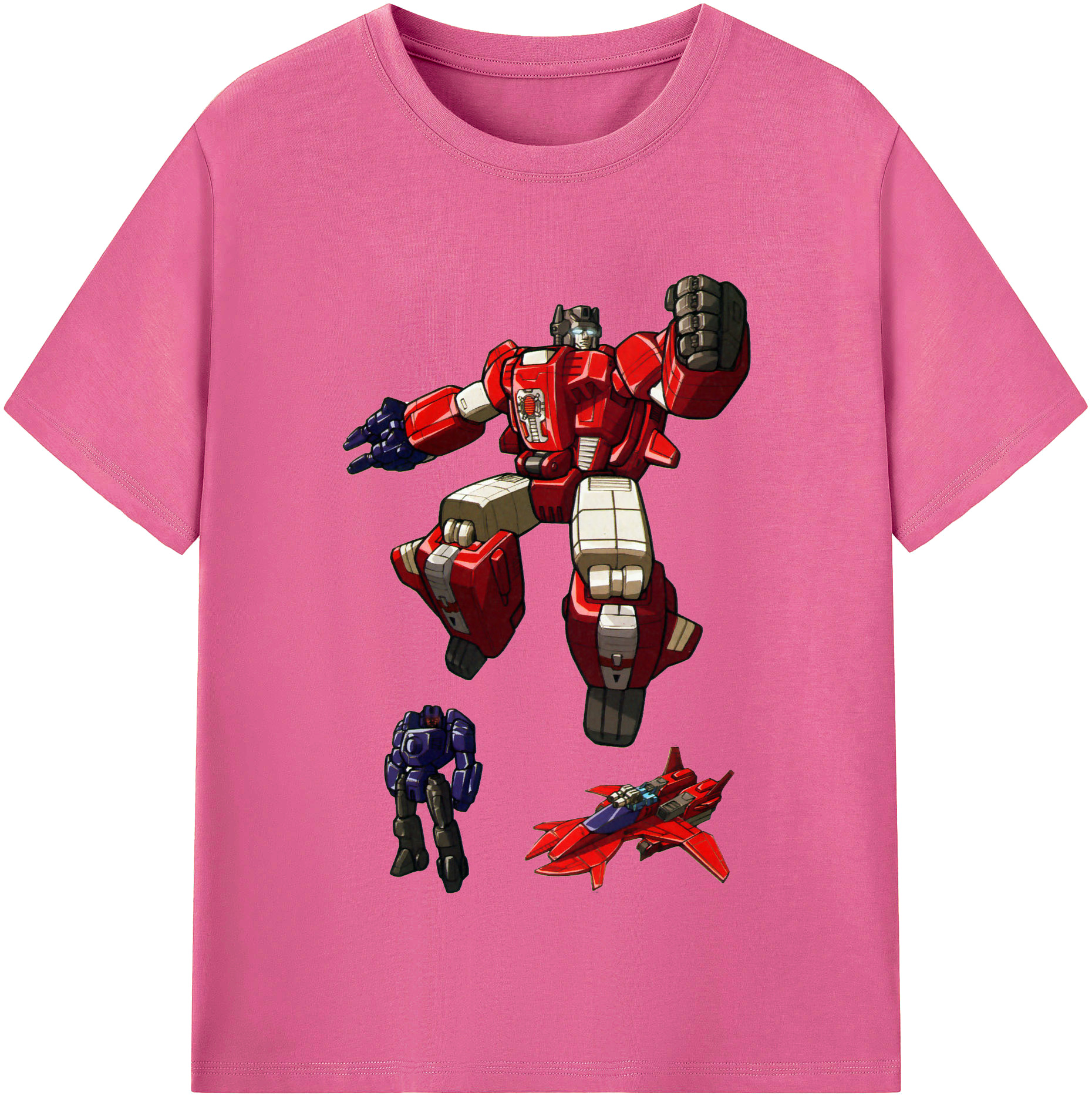 （画像用）  レディースカジュアルプリントTシャツ（綿100％）