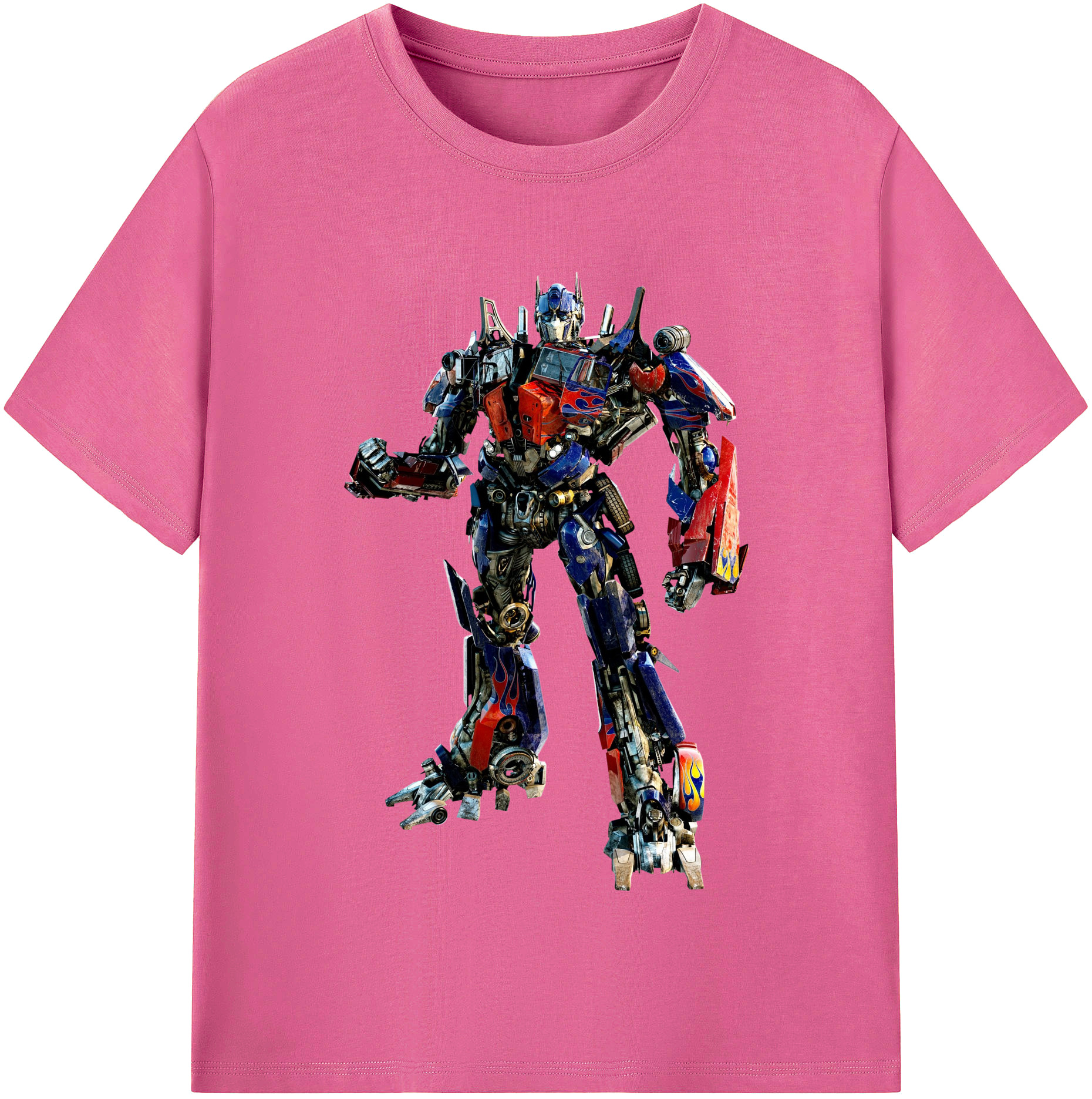 （画像用）  レディースカジュアルプリントTシャツ（綿100％）