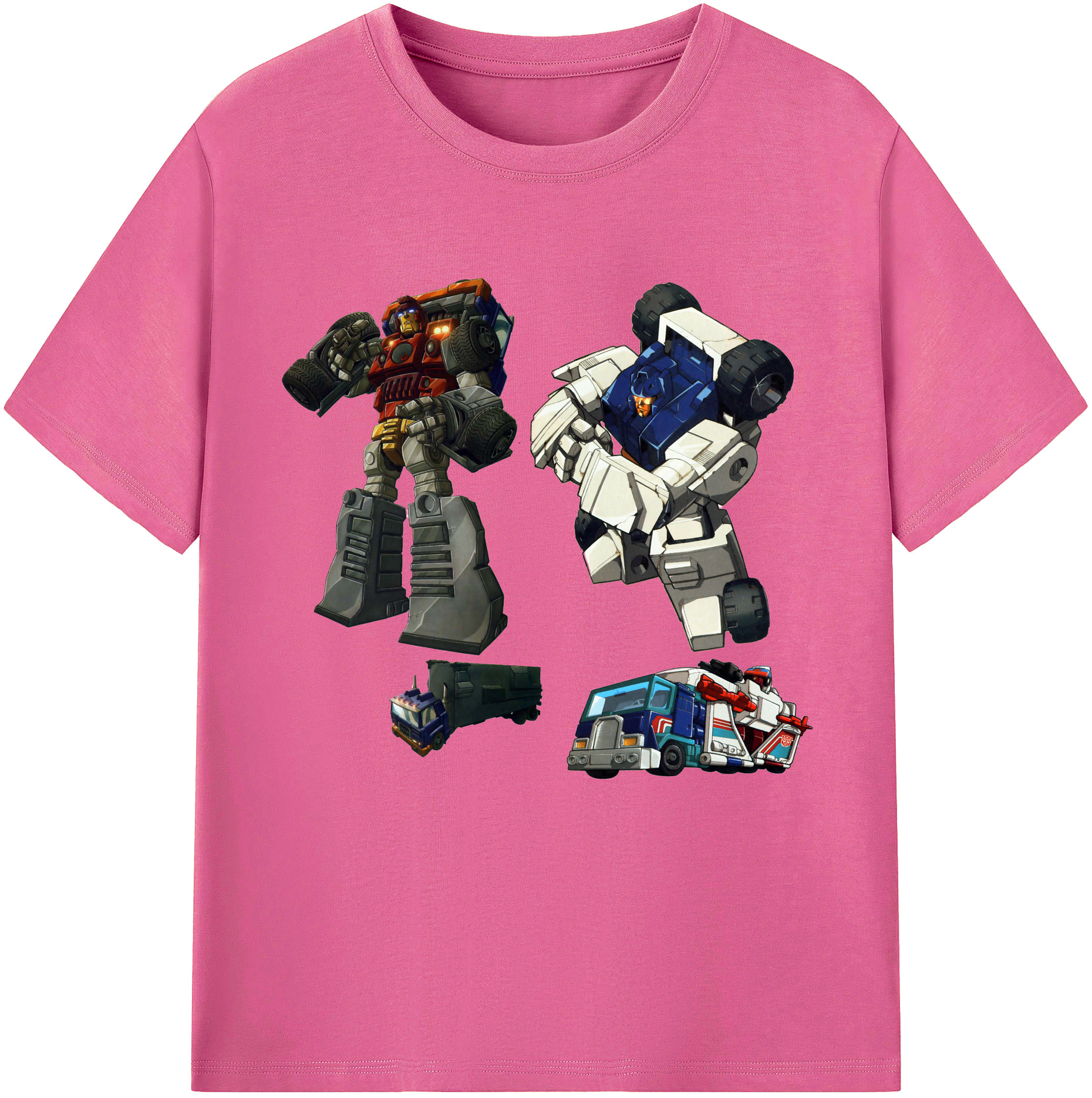 （画像用）  レディースカジュアルプリントTシャツ（綿100％）