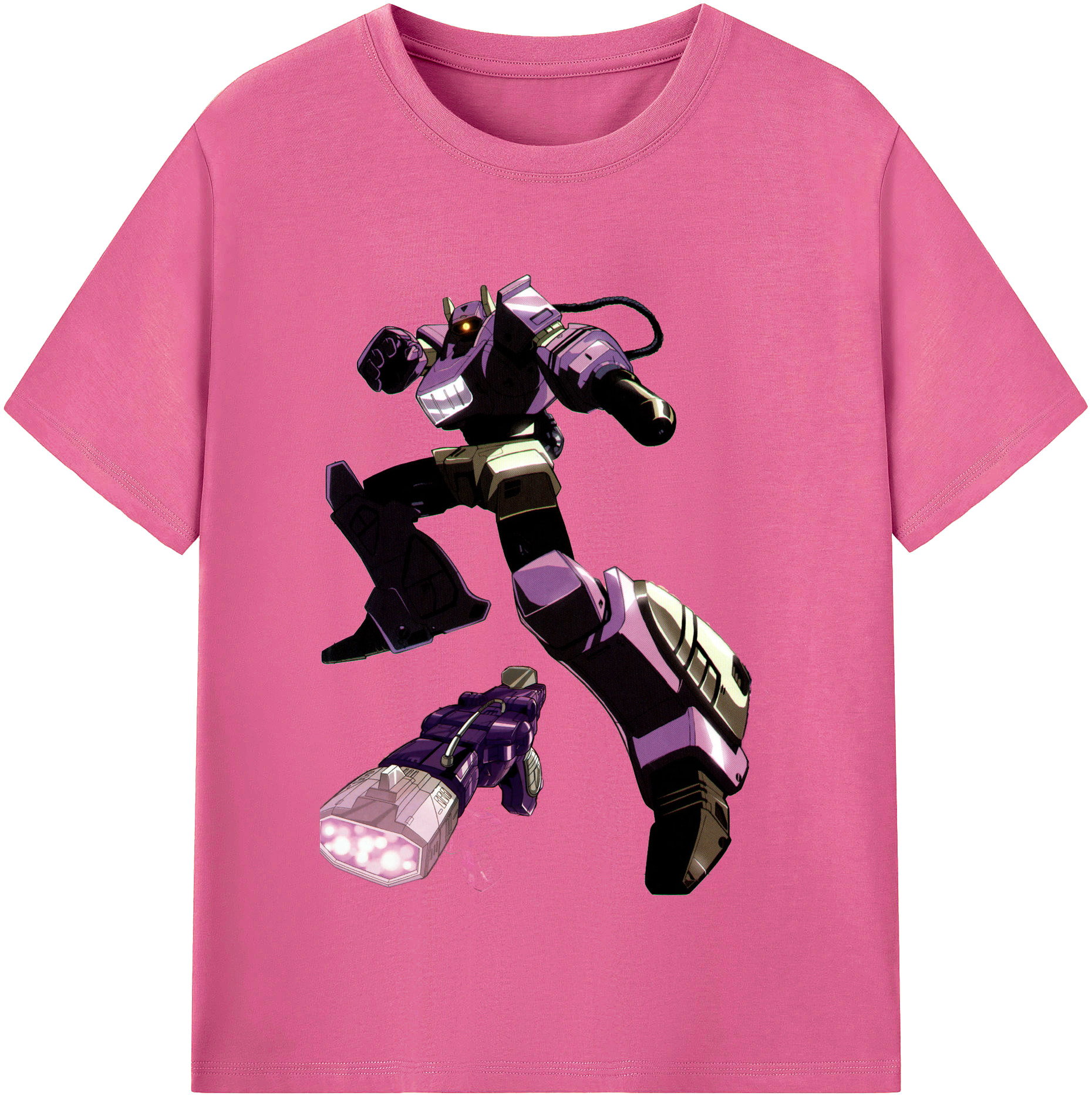 （画像用）  レディースカジュアルプリントTシャツ（綿100％）