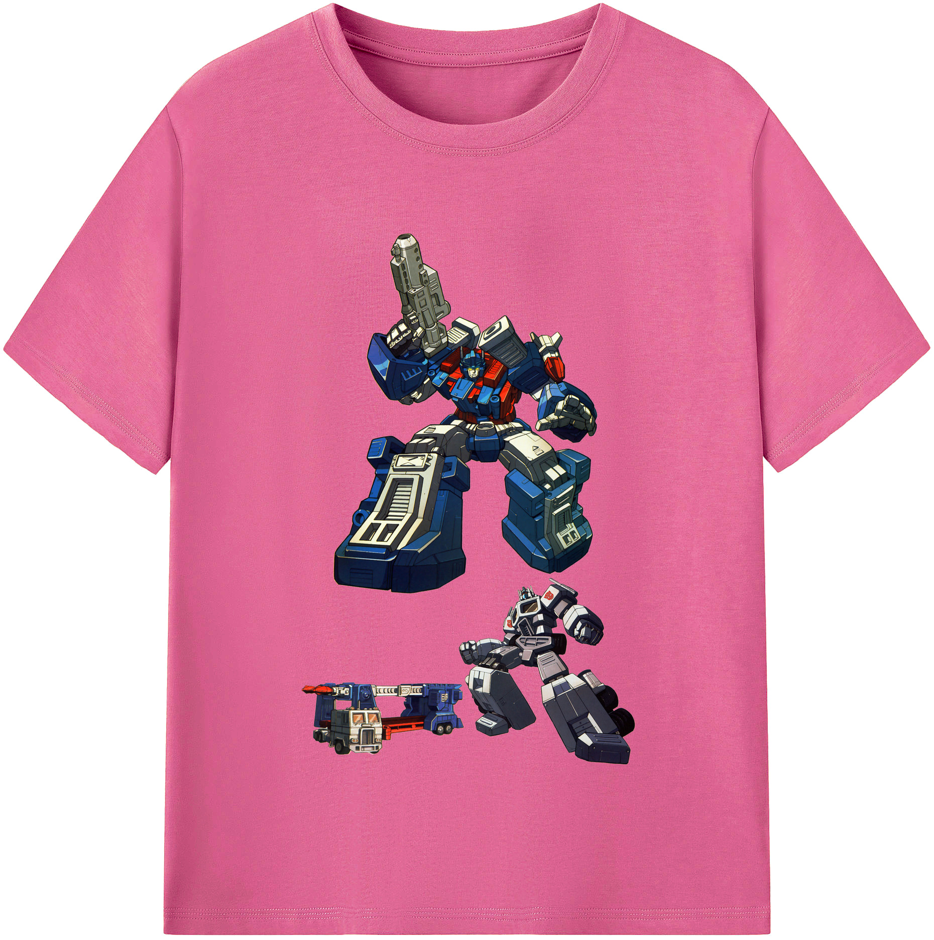（画像用）  レディースカジュアルプリントTシャツ（綿100％）