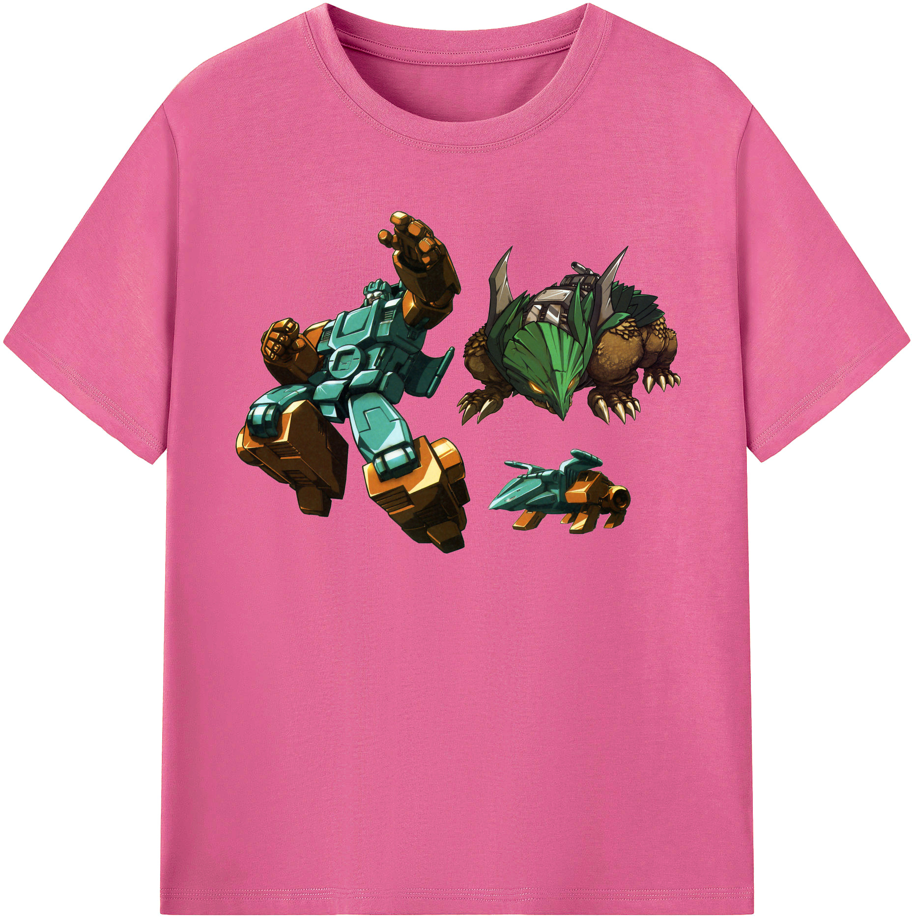 （画像用）  レディースカジュアルプリントTシャツ（綿100％）
