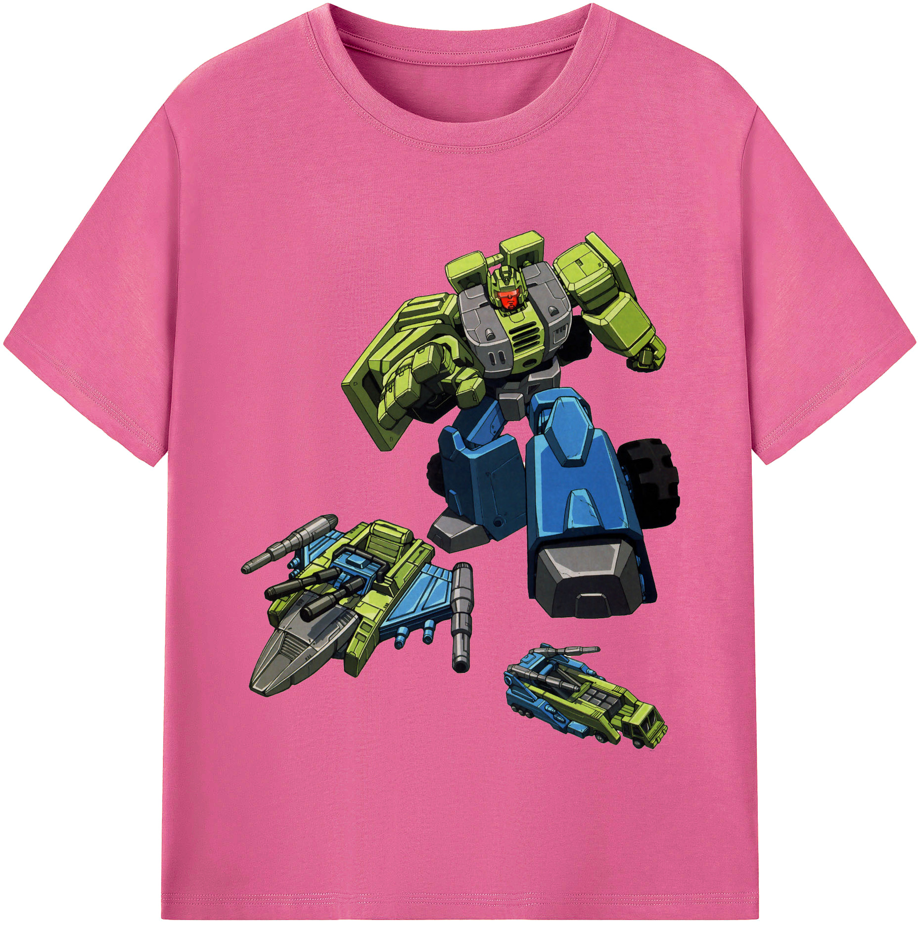 （画像用）  レディースカジュアルプリントTシャツ（綿100％）
