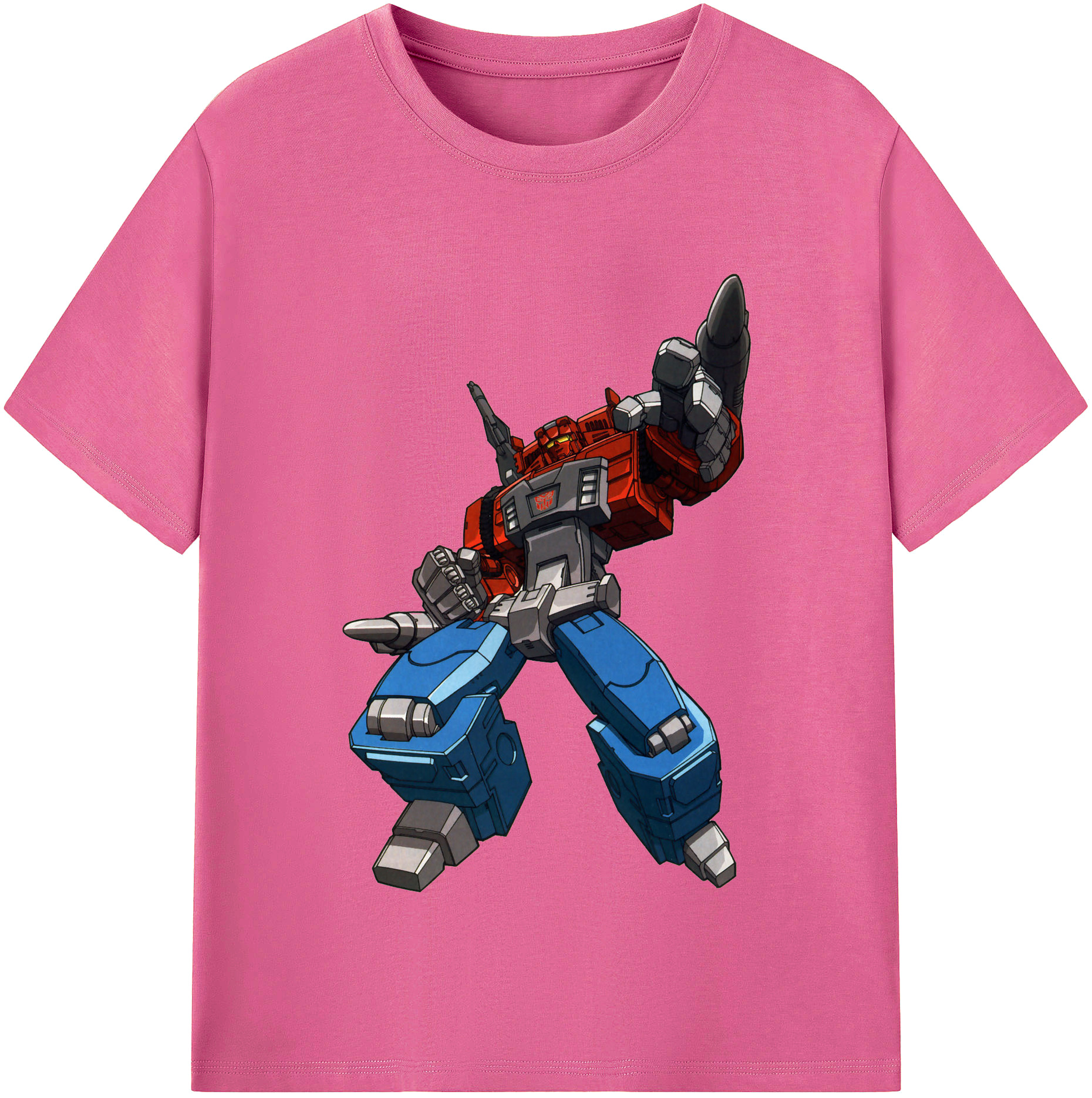 （画像用）  レディースカジュアルプリントTシャツ（綿100％）