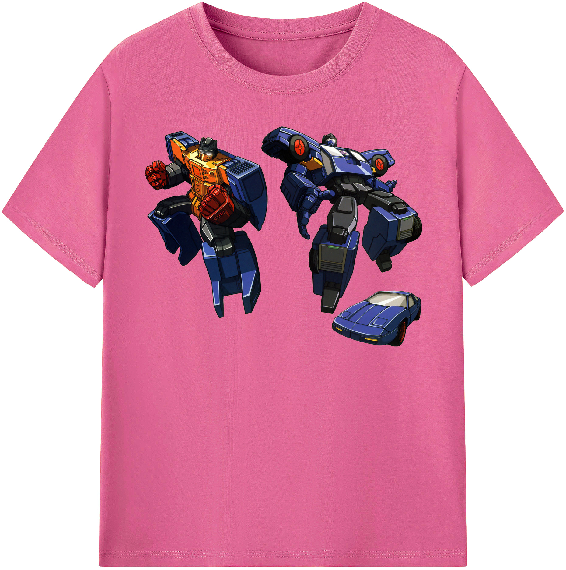 （画像用）  レディースカジュアルプリントTシャツ（綿100％）