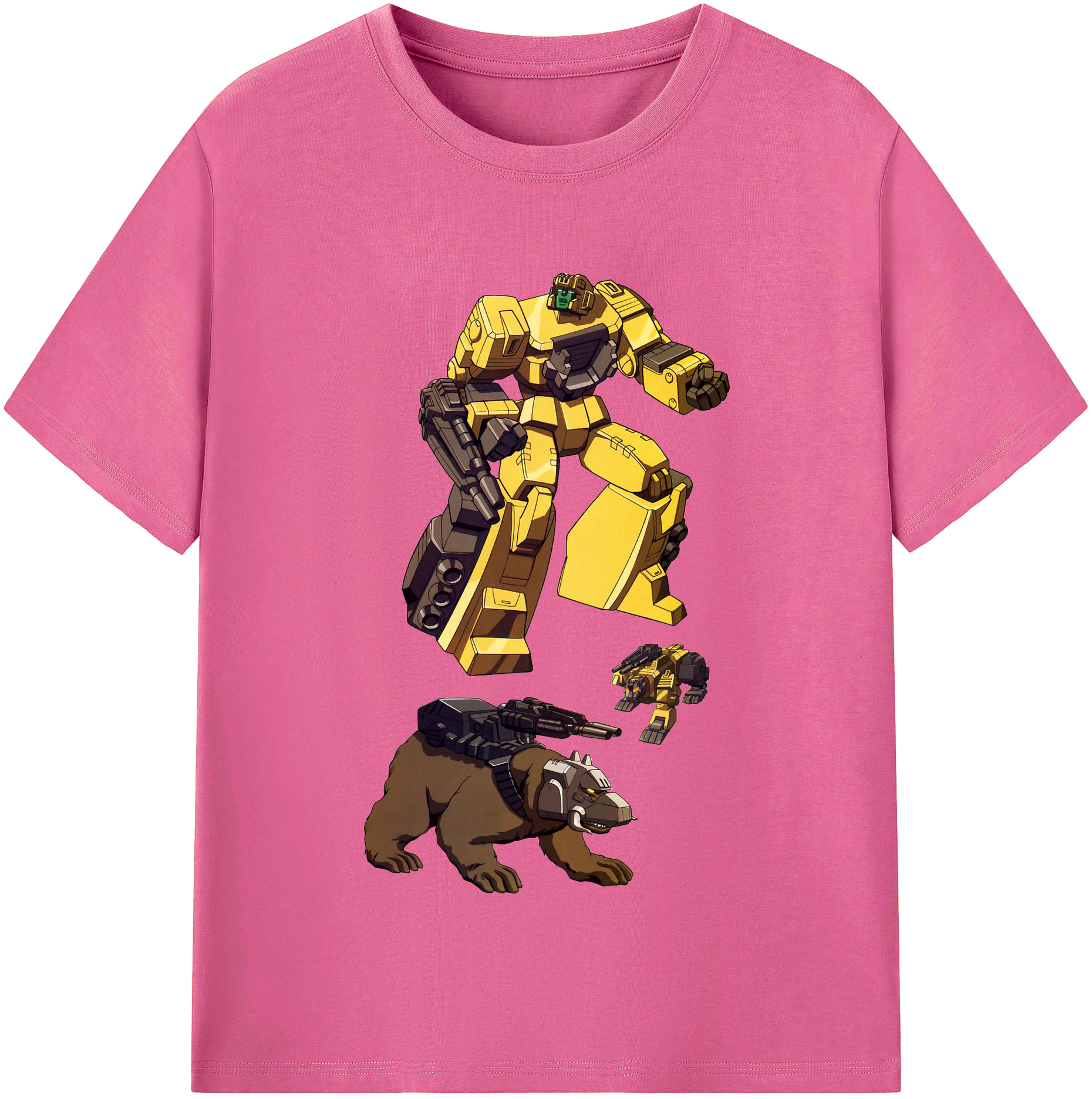 （画像用）  レディースカジュアルプリントTシャツ（綿100％）