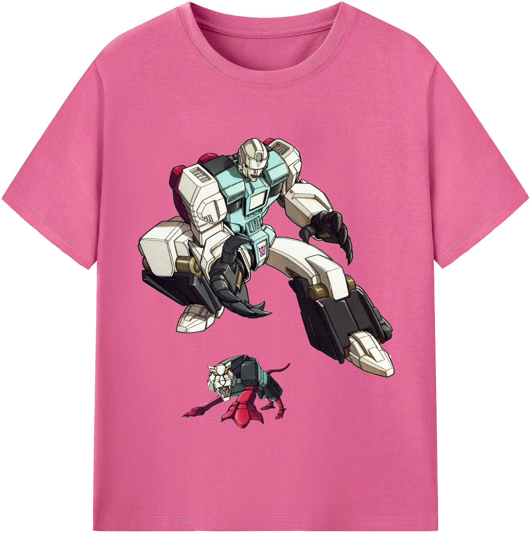 （画像用）  レディースカジュアルプリントTシャツ（綿100％）