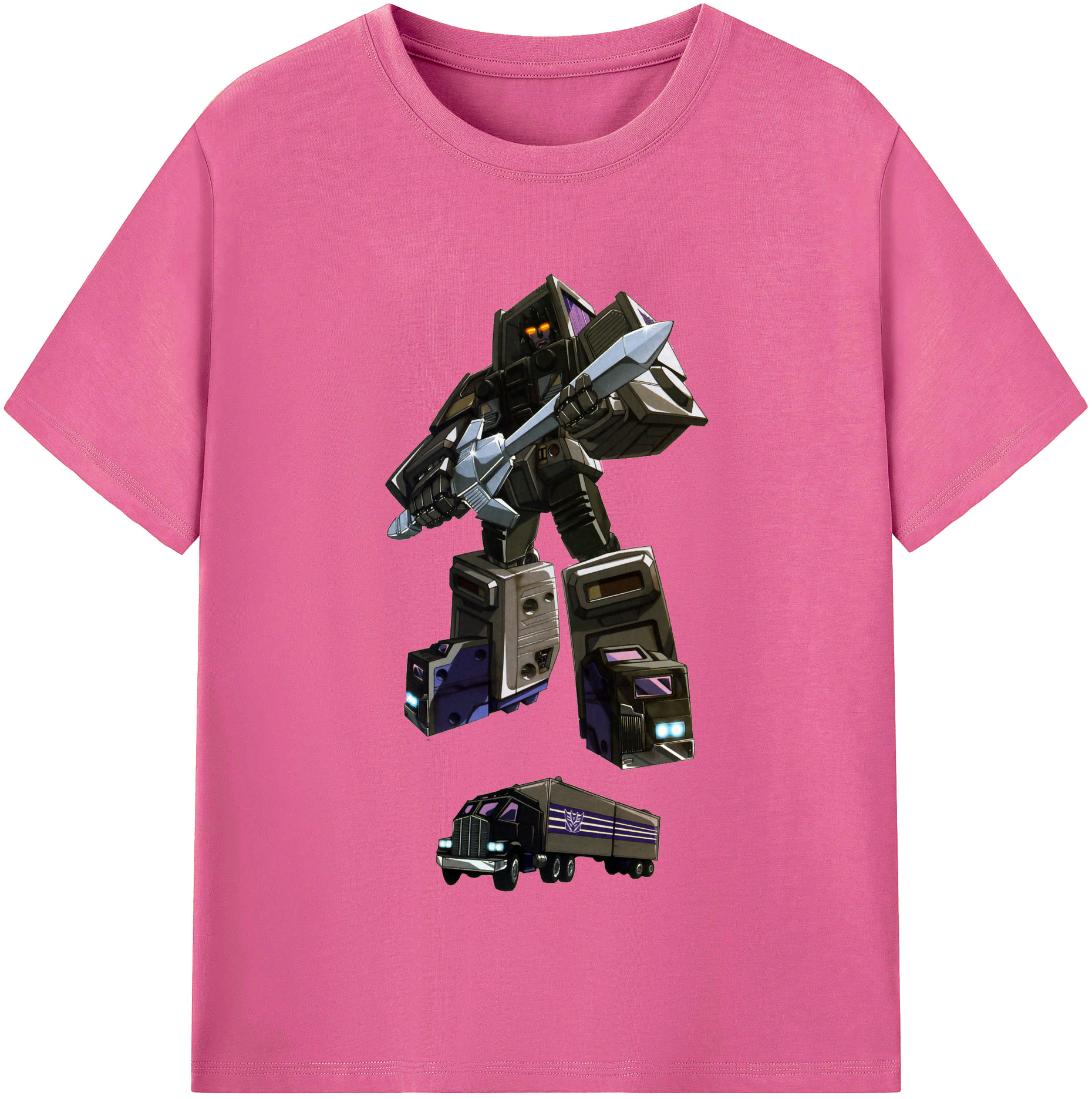 （画像用）  レディースカジュアルプリントTシャツ（綿100％）