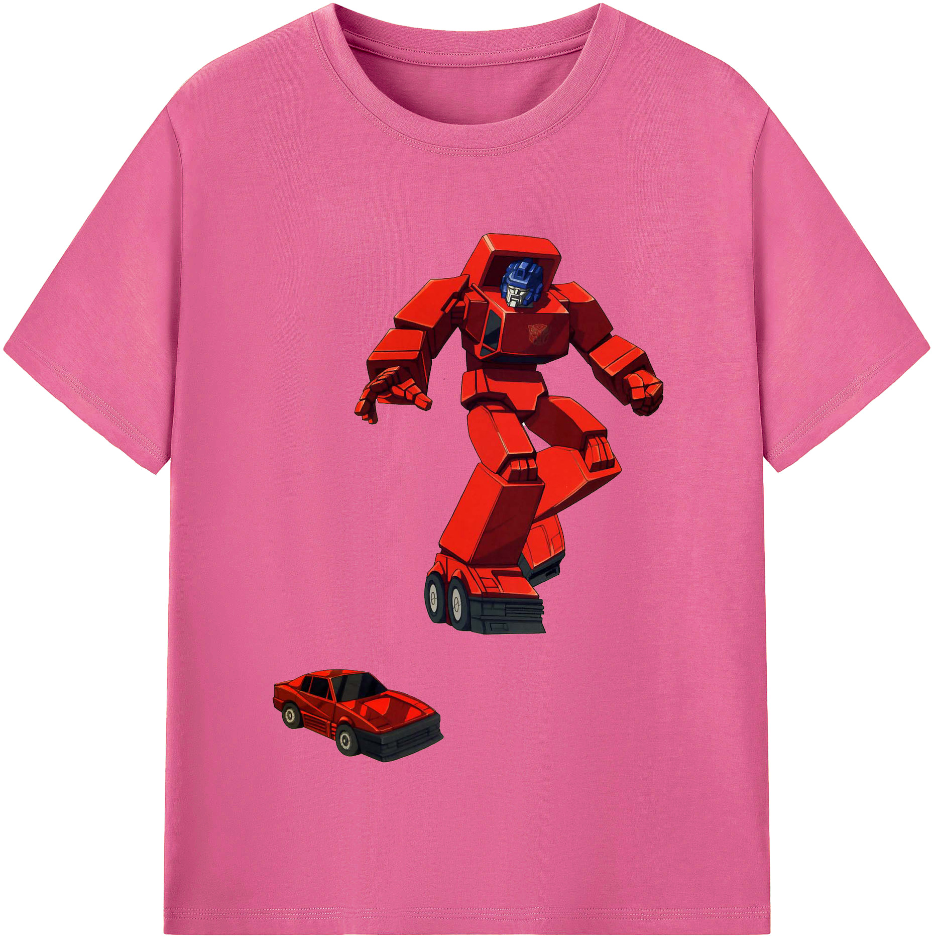  レディースカジュアルプリントTシャツ（綿100％）