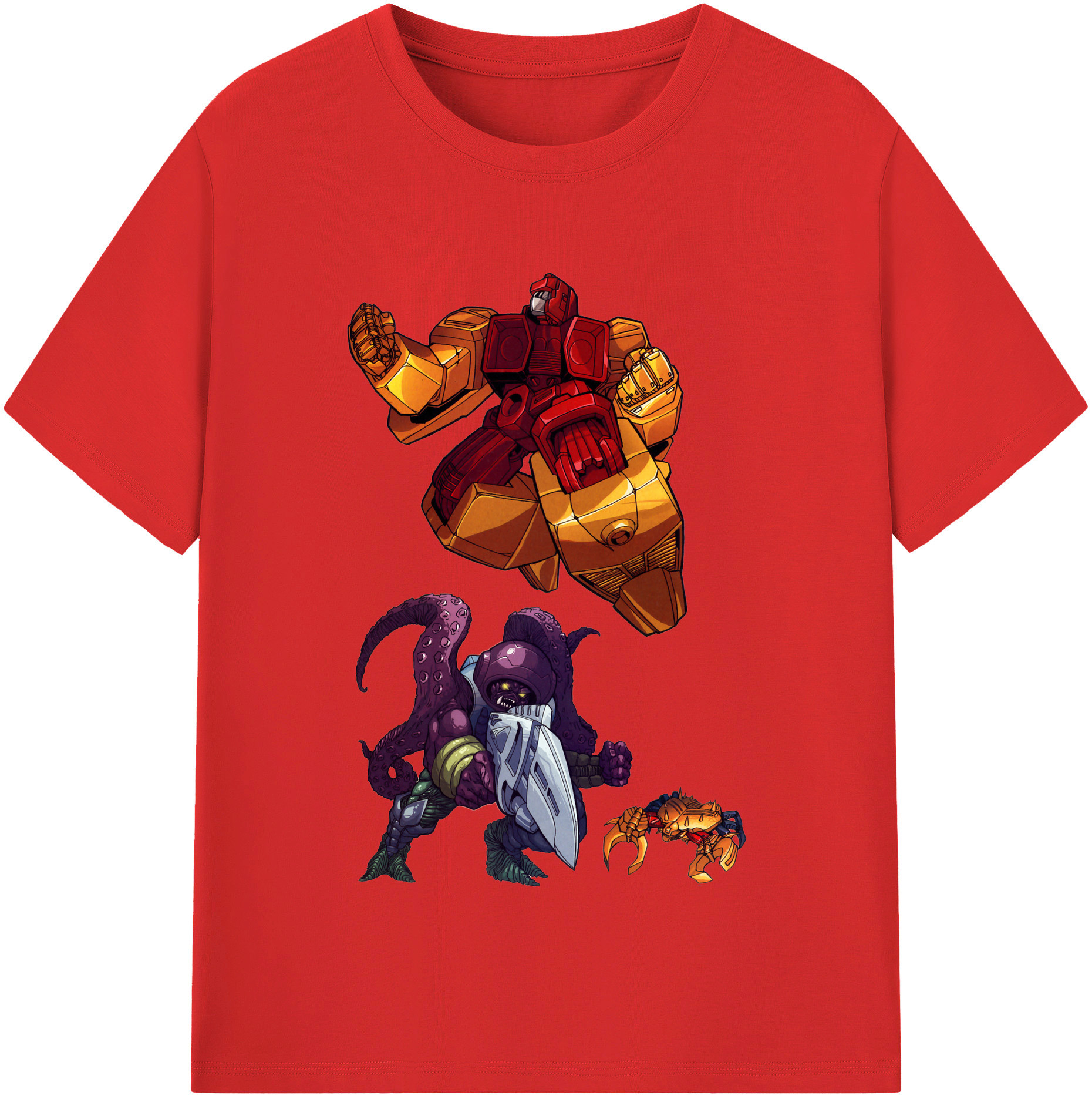 （画像用）  レディースカジュアルプリントTシャツ（綿100％）