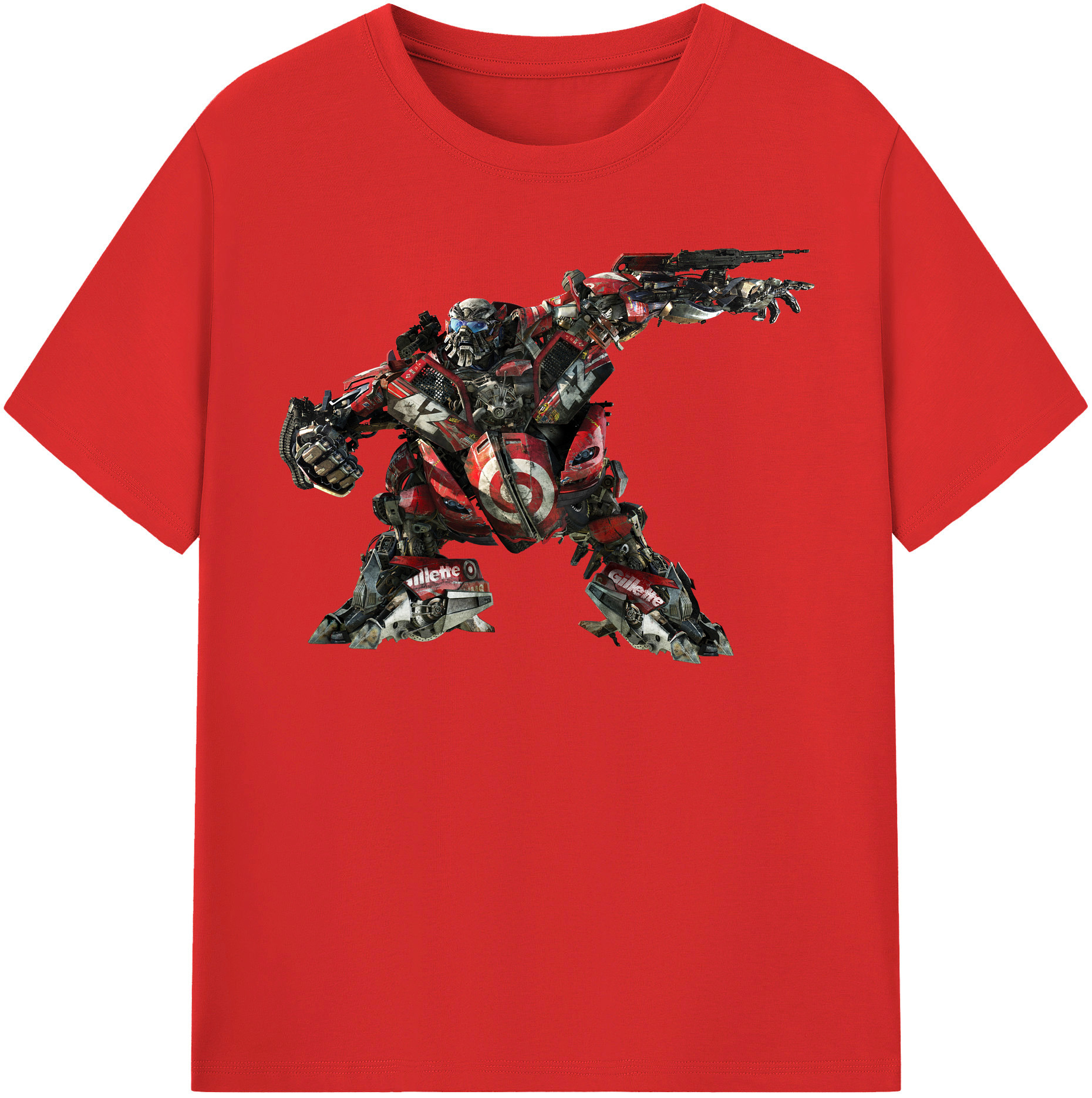 （画像用）  レディースカジュアルプリントTシャツ（綿100％）
