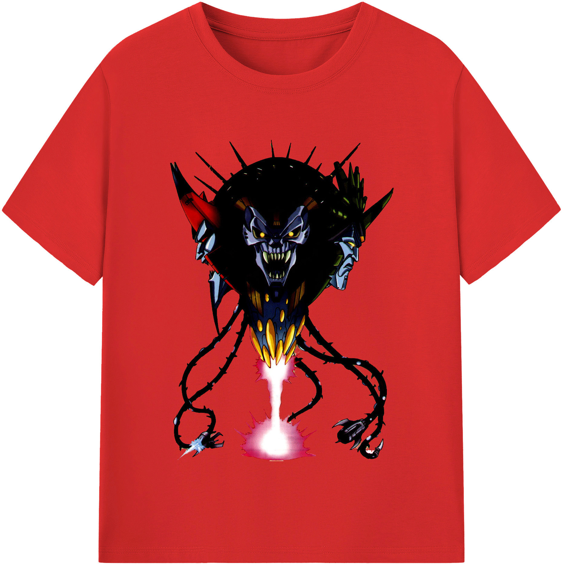 （画像用）  レディースカジュアルプリントTシャツ（綿100％）