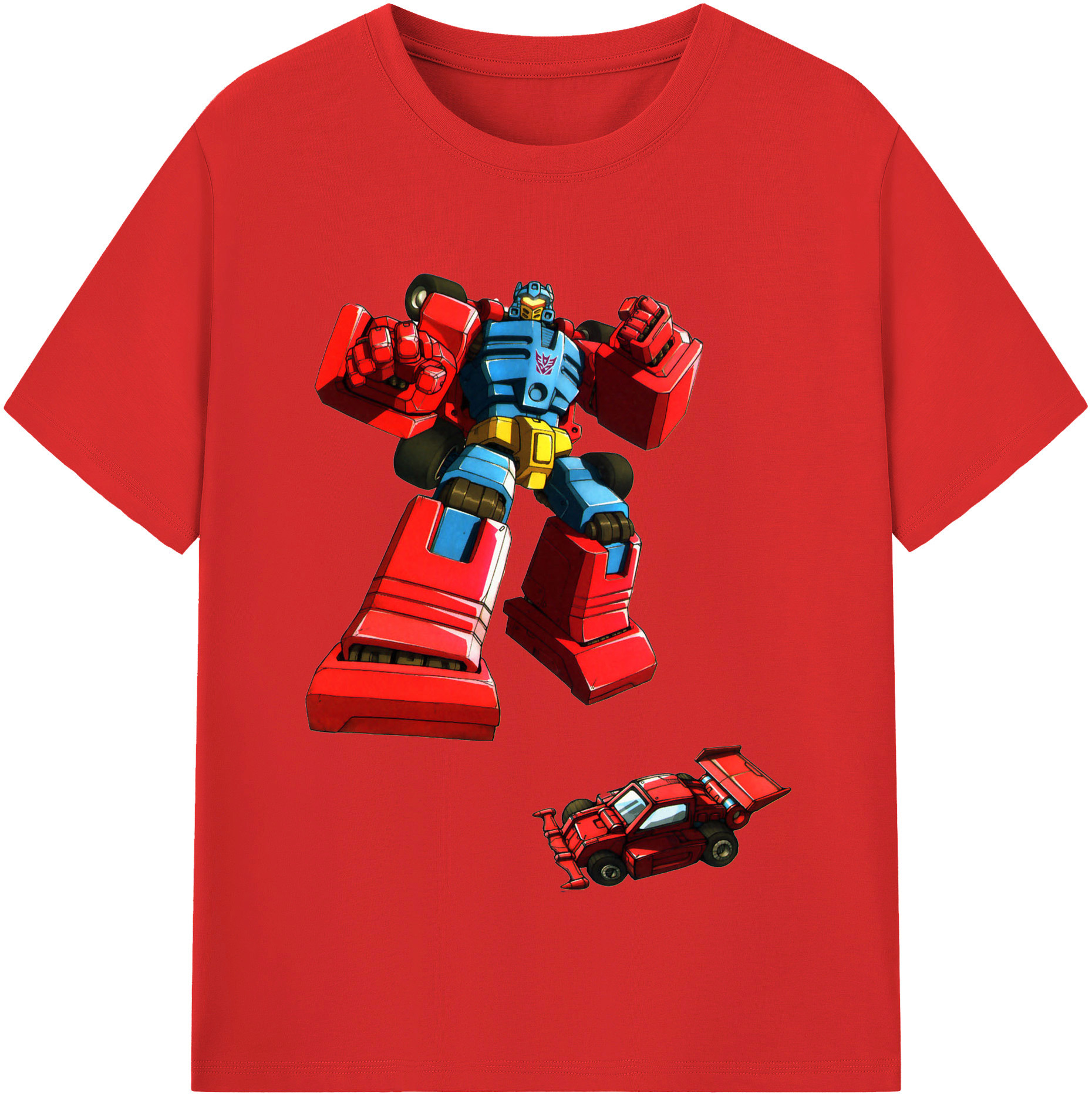 （画像用）  レディースカジュアルプリントTシャツ（綿100％）