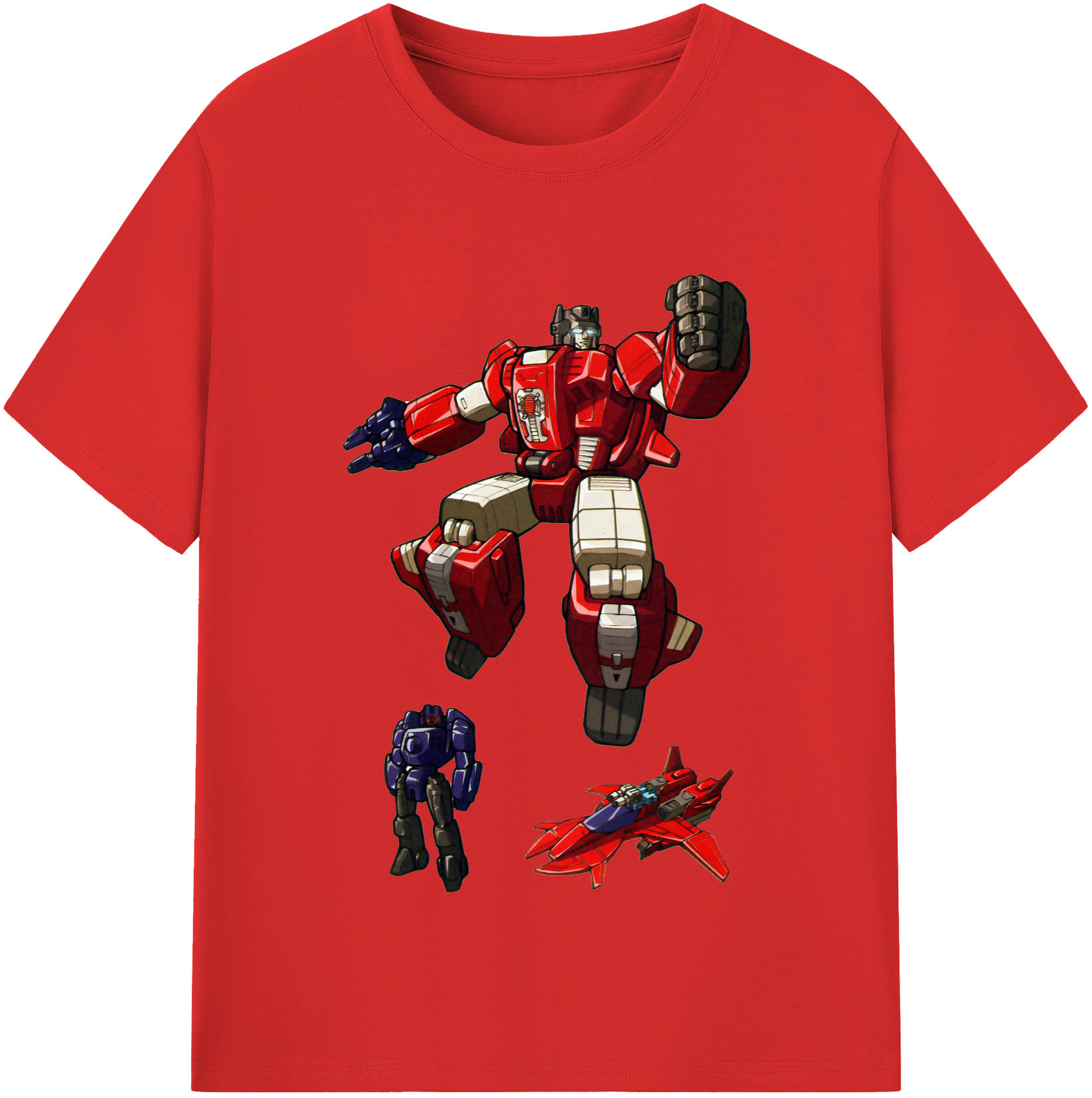 （画像用）  レディースカジュアルプリントTシャツ（綿100％）