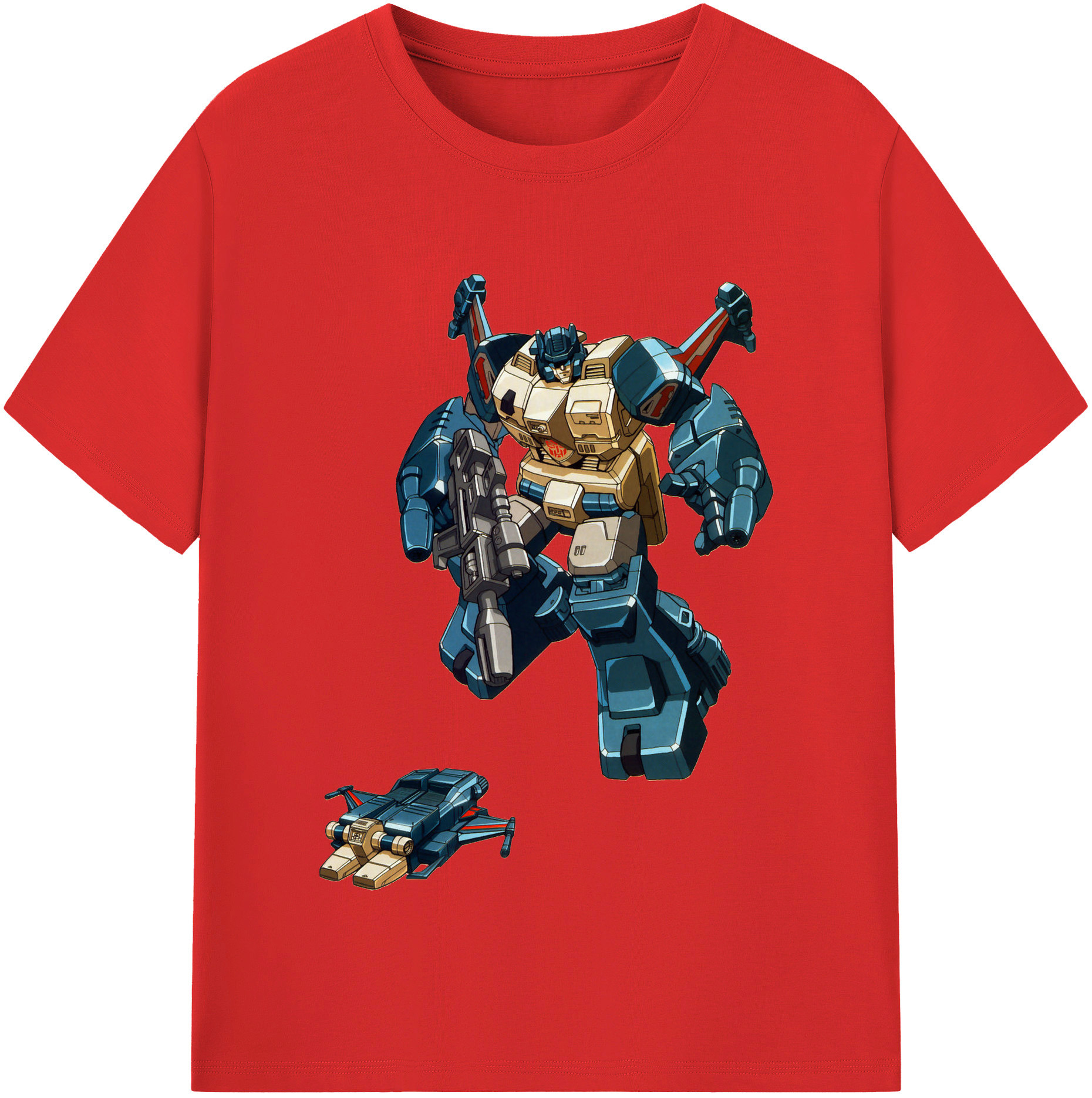 （画像用）  レディースカジュアルプリントTシャツ（綿100％）