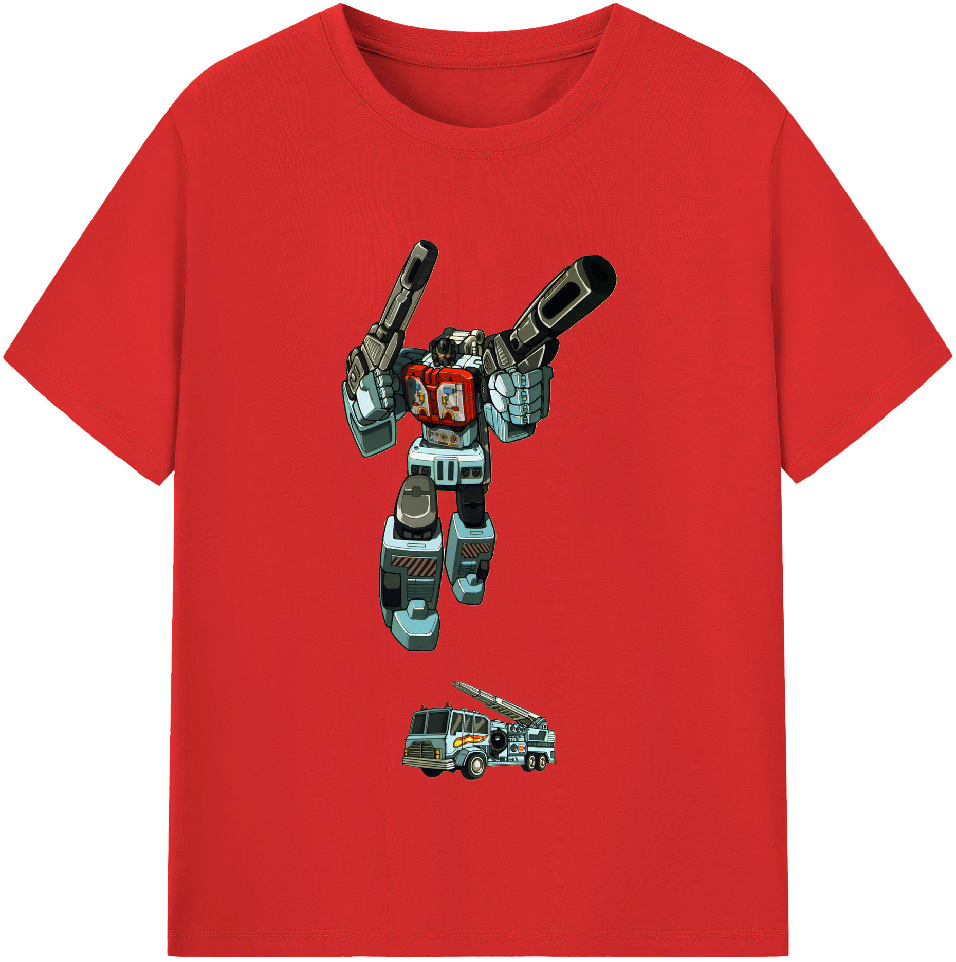 （画像用）  レディースカジュアルプリントTシャツ（綿100％）