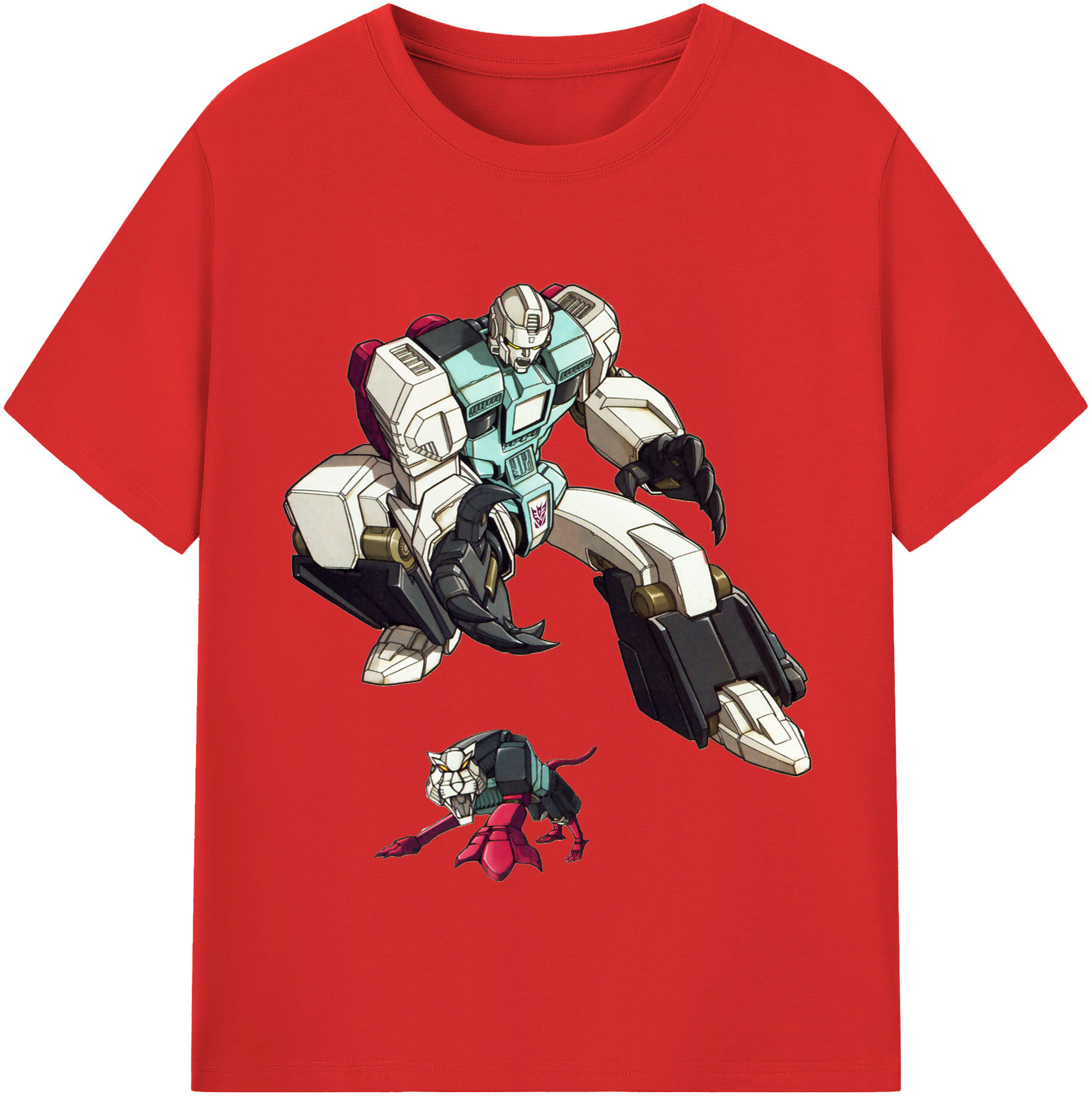 （画像用）  レディースカジュアルプリントTシャツ（綿100％）