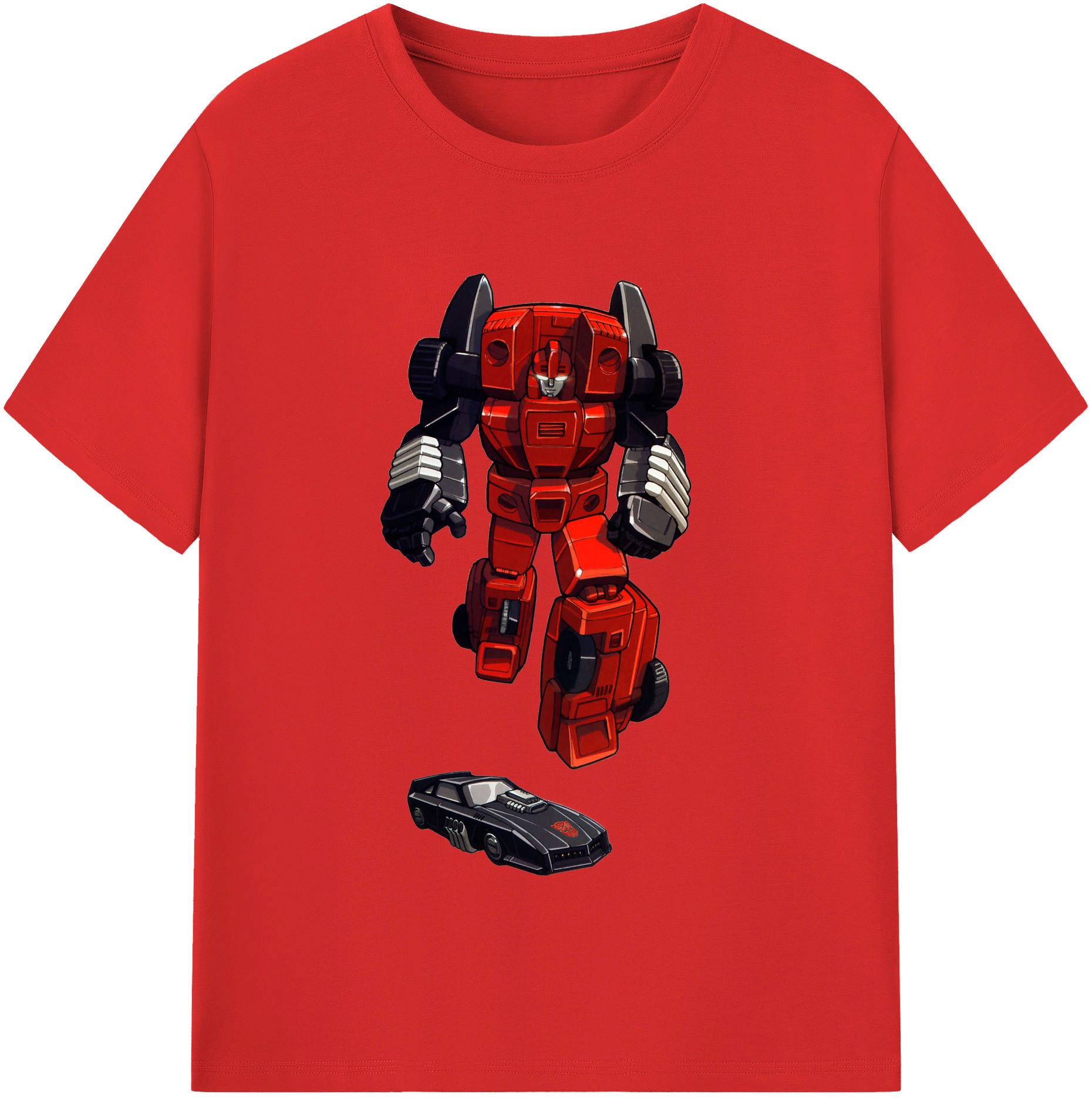 （画像用）  レディースカジュアルプリントTシャツ（綿100％）