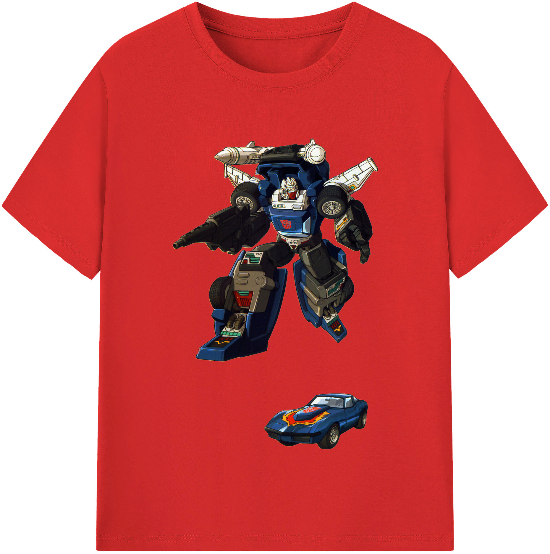 （画像用）  レディースカジュアルプリントTシャツ（綿100％）