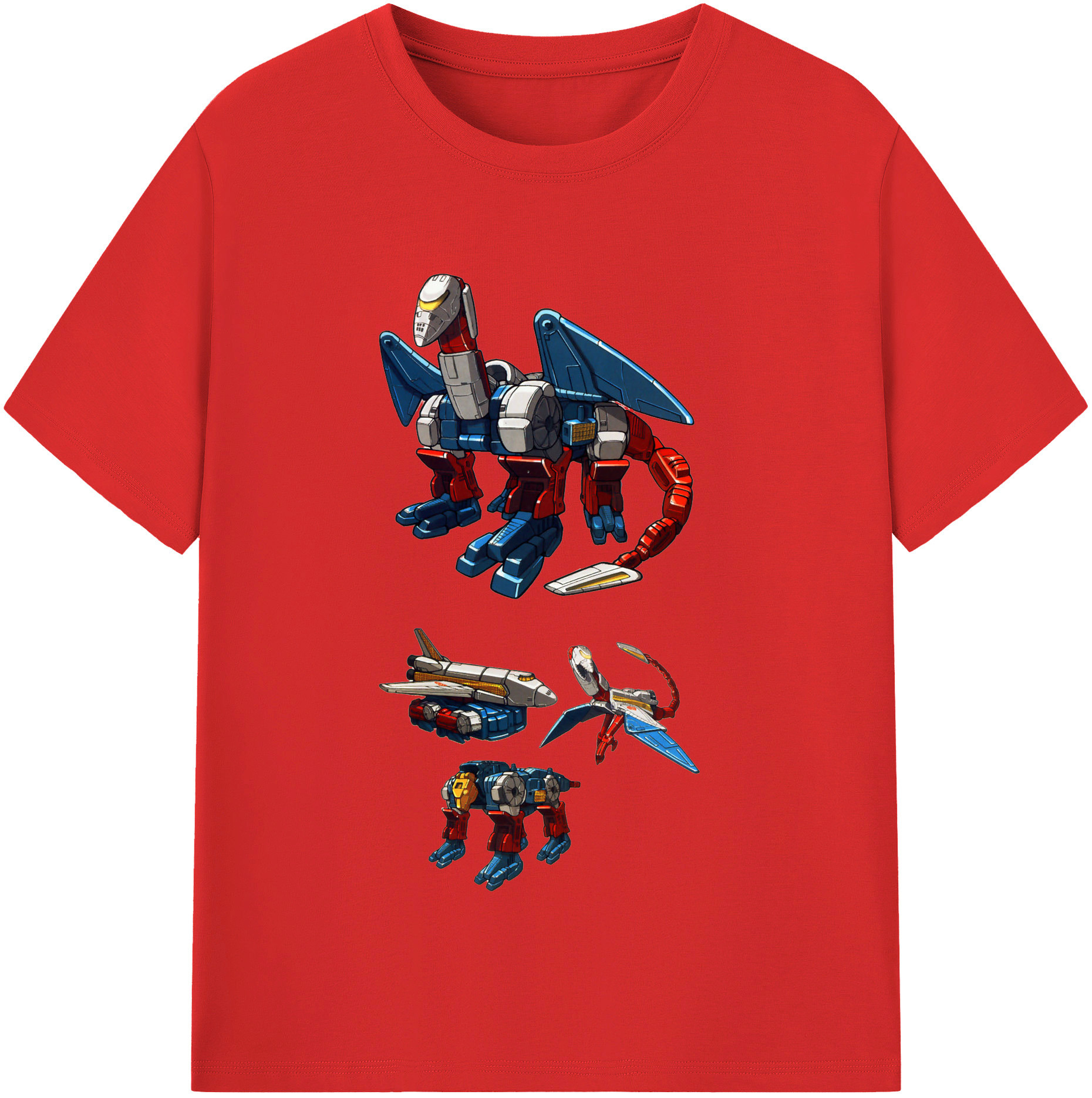 （画像用）  レディースカジュアルプリントTシャツ（綿100％）