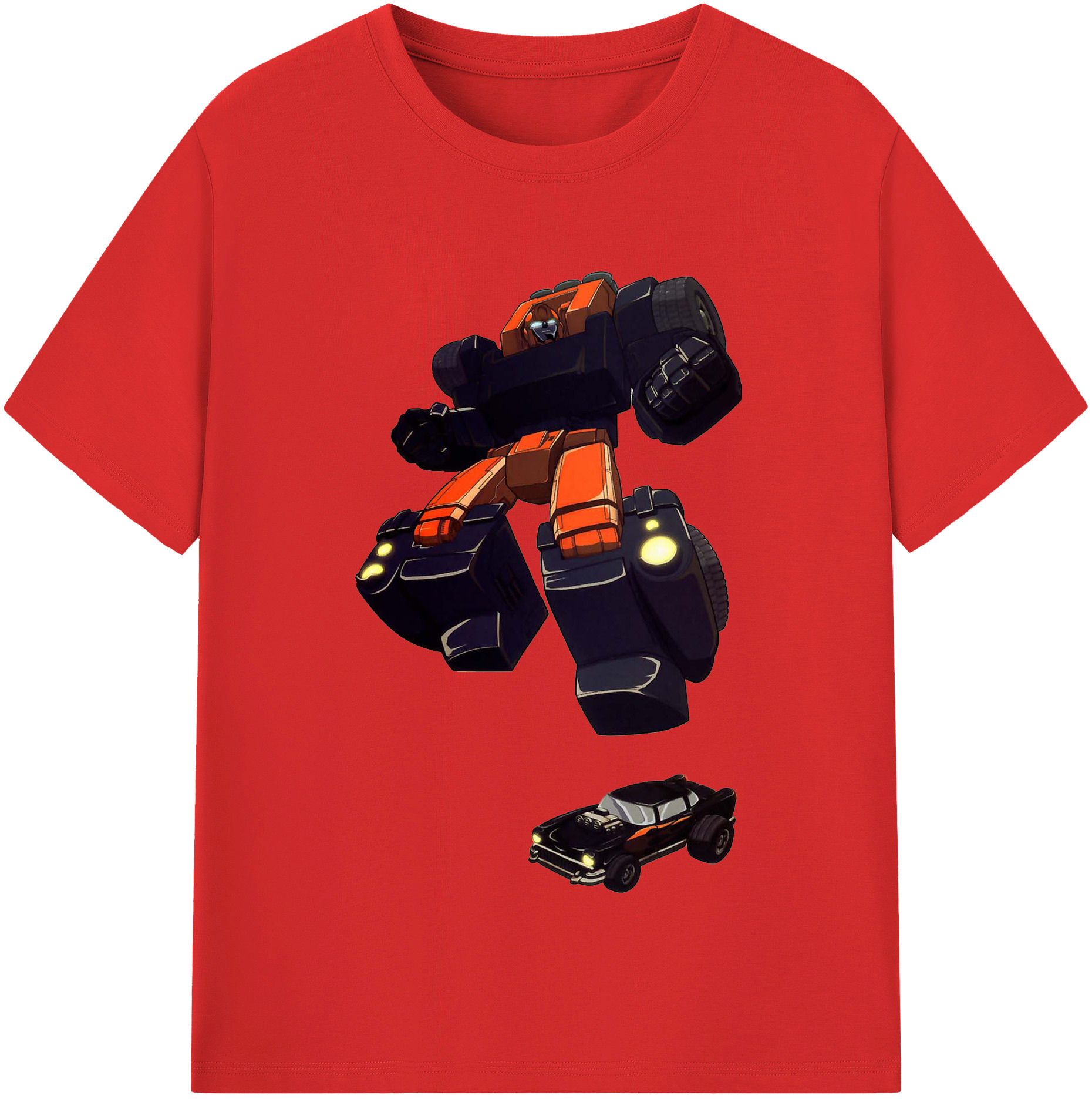 （画像用）  レディースカジュアルプリントTシャツ（綿100％）