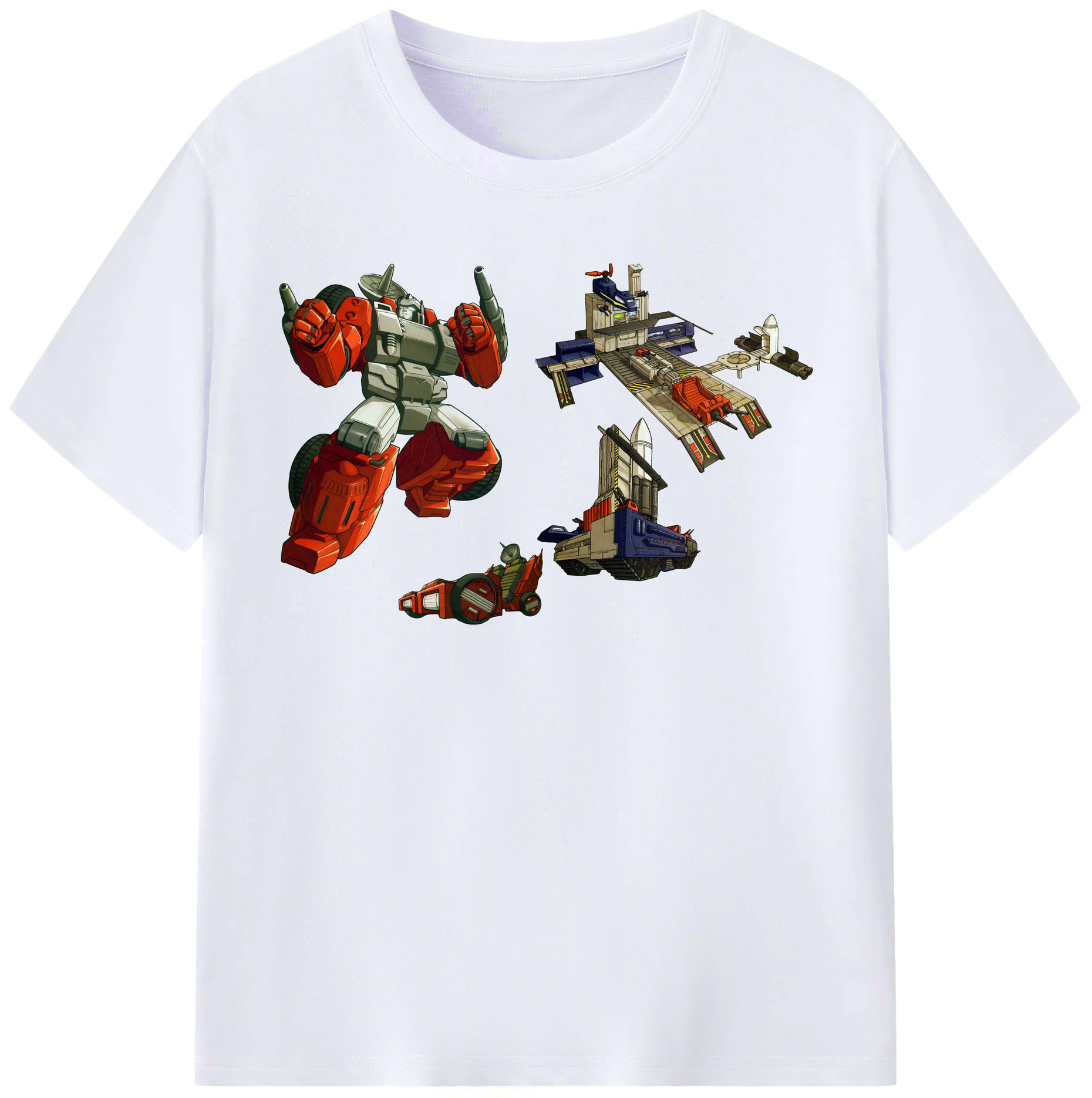 （画像用）  レディースカジュアルプリントTシャツ（綿100％）