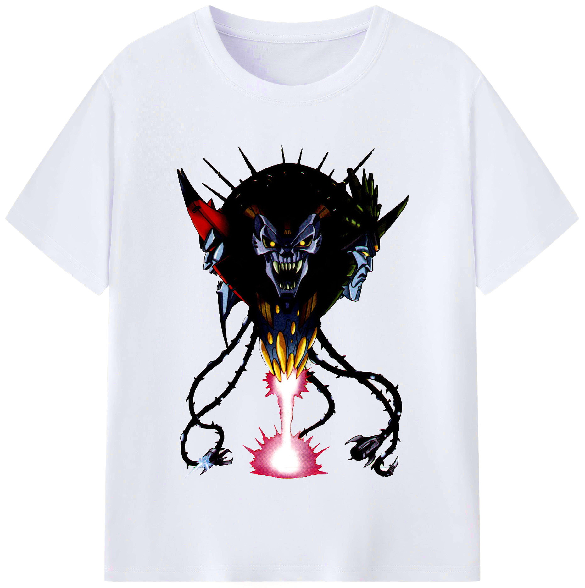 （画像用）  レディースカジュアルプリントTシャツ（綿100％）