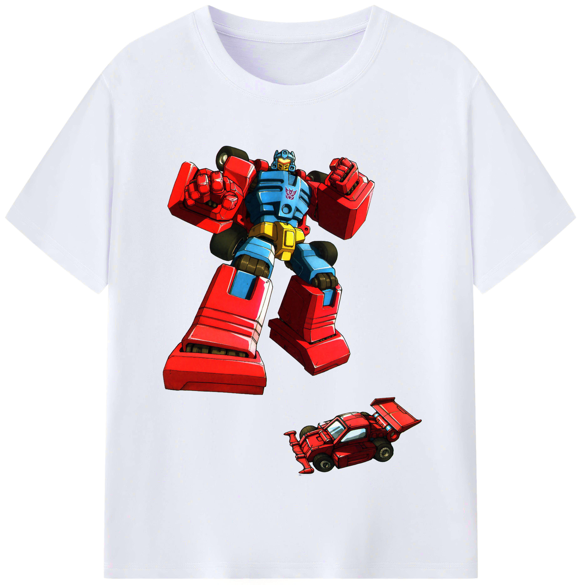 （画像用）  レディースカジュアルプリントTシャツ（綿100％）