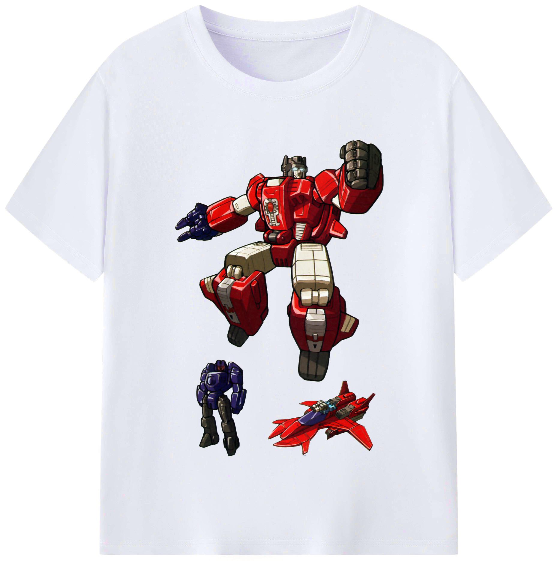 （画像用）  レディースカジュアルプリントTシャツ（綿100％）