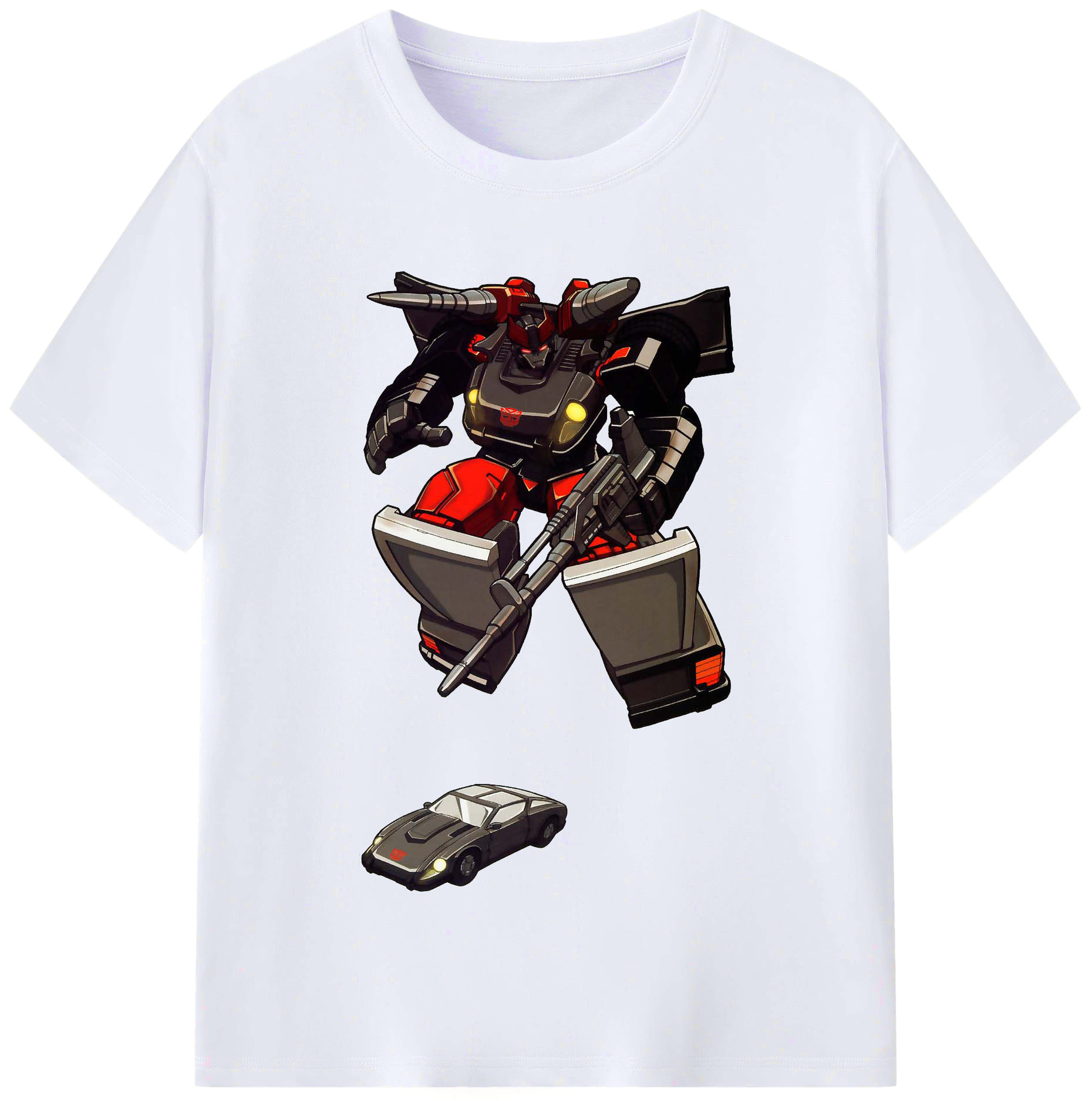 （画像用）  レディースカジュアルプリントTシャツ（綿100％）