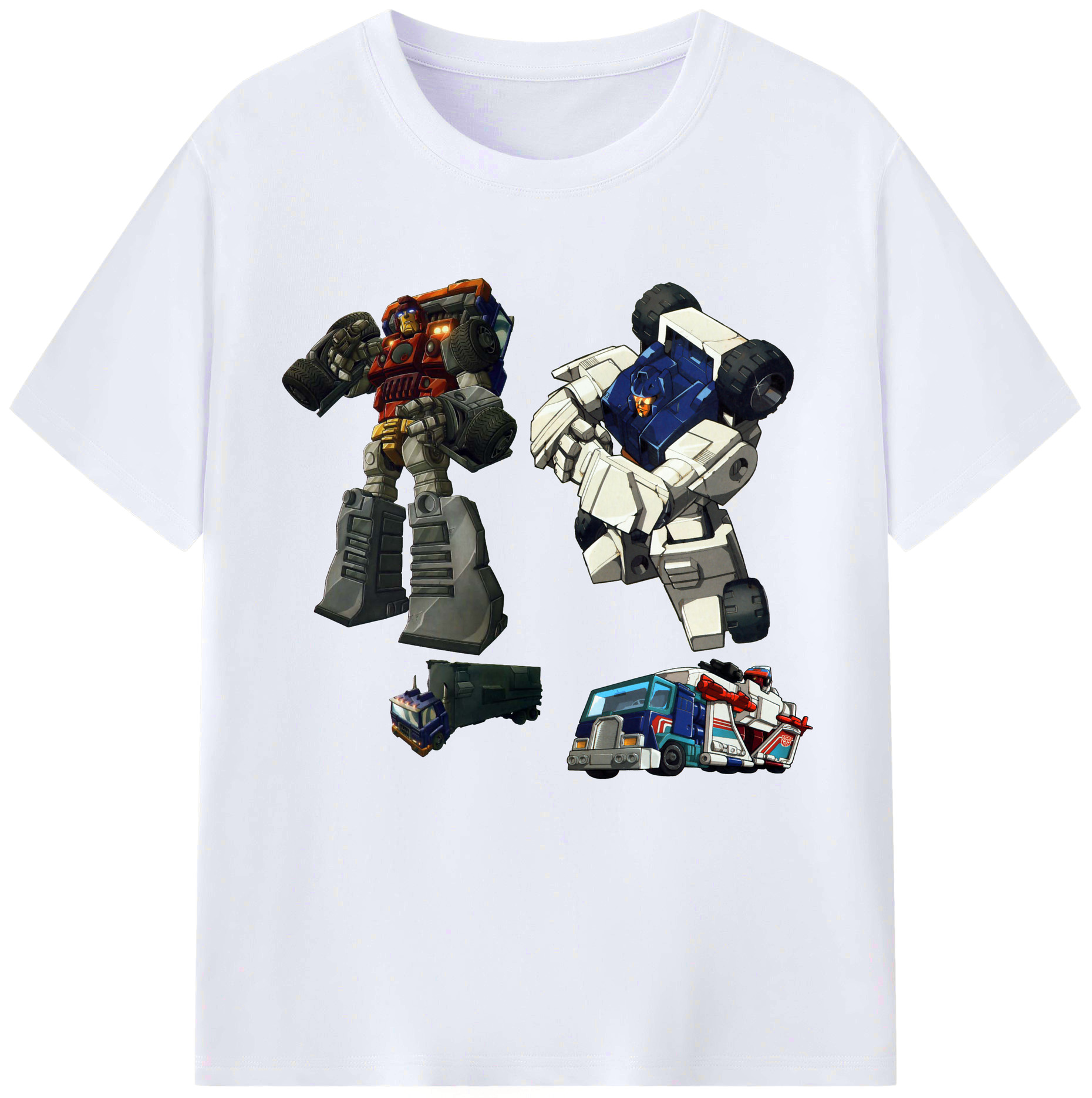 （画像用）  レディースカジュアルプリントTシャツ（綿100％）