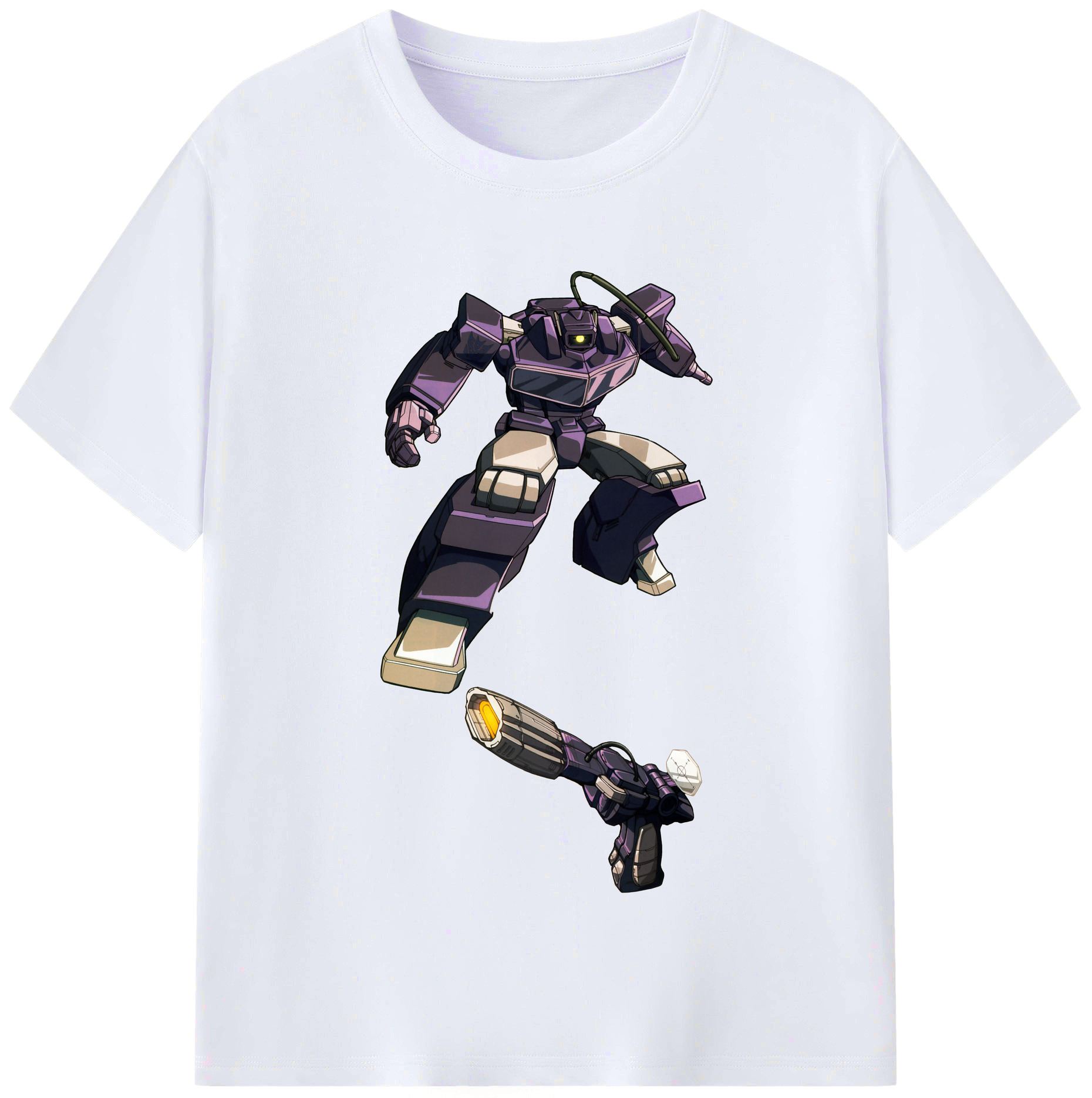 （画像用）  レディースカジュアルプリントTシャツ（綿100％）