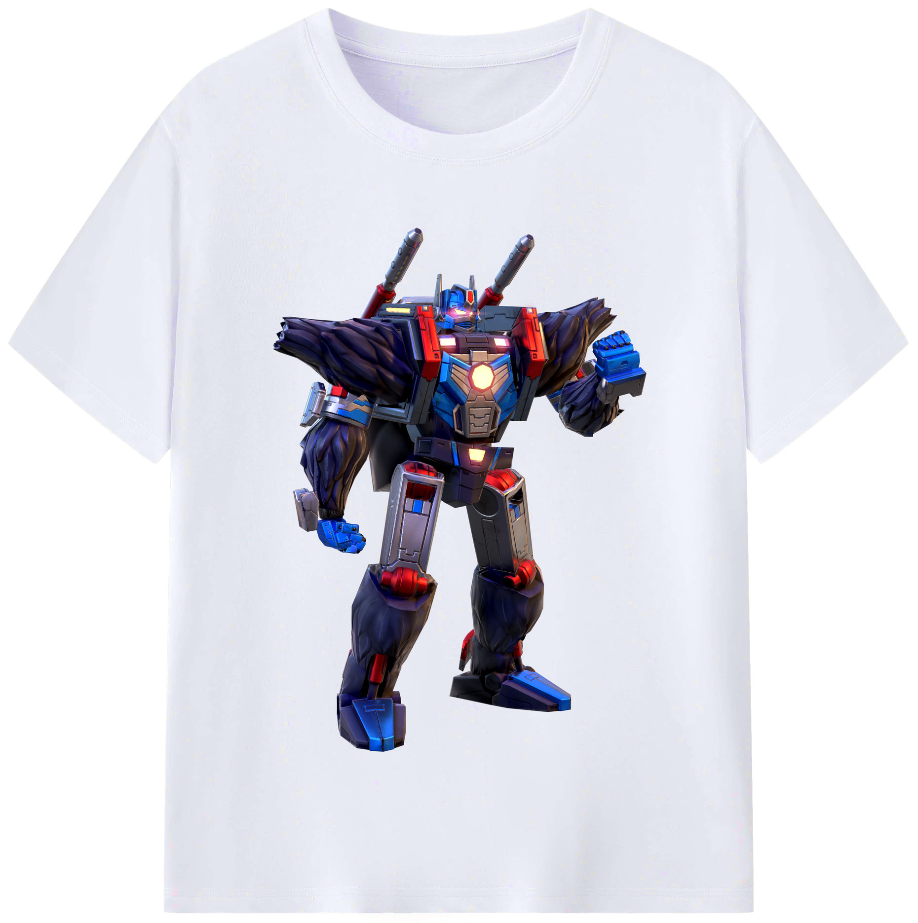 （画像用）  レディースカジュアルプリントTシャツ（綿100％）