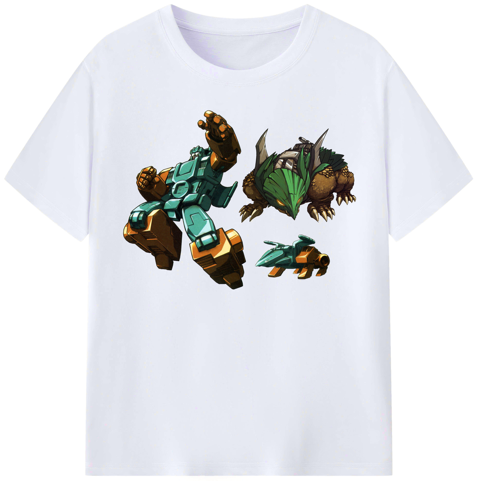 （画像用）  レディースカジュアルプリントTシャツ（綿100％）