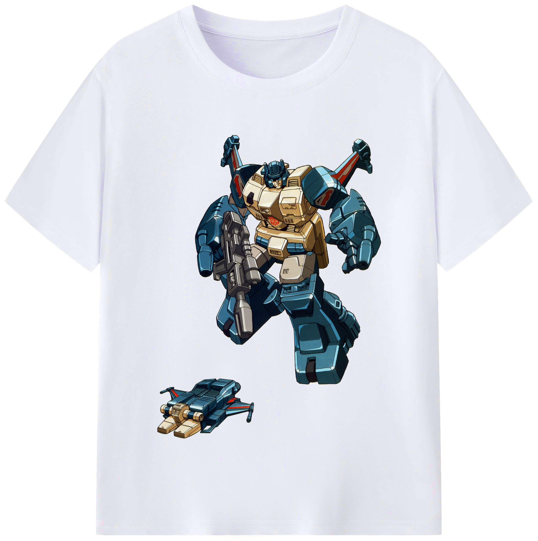 （画像用）  レディースカジュアルプリントTシャツ（綿100％）