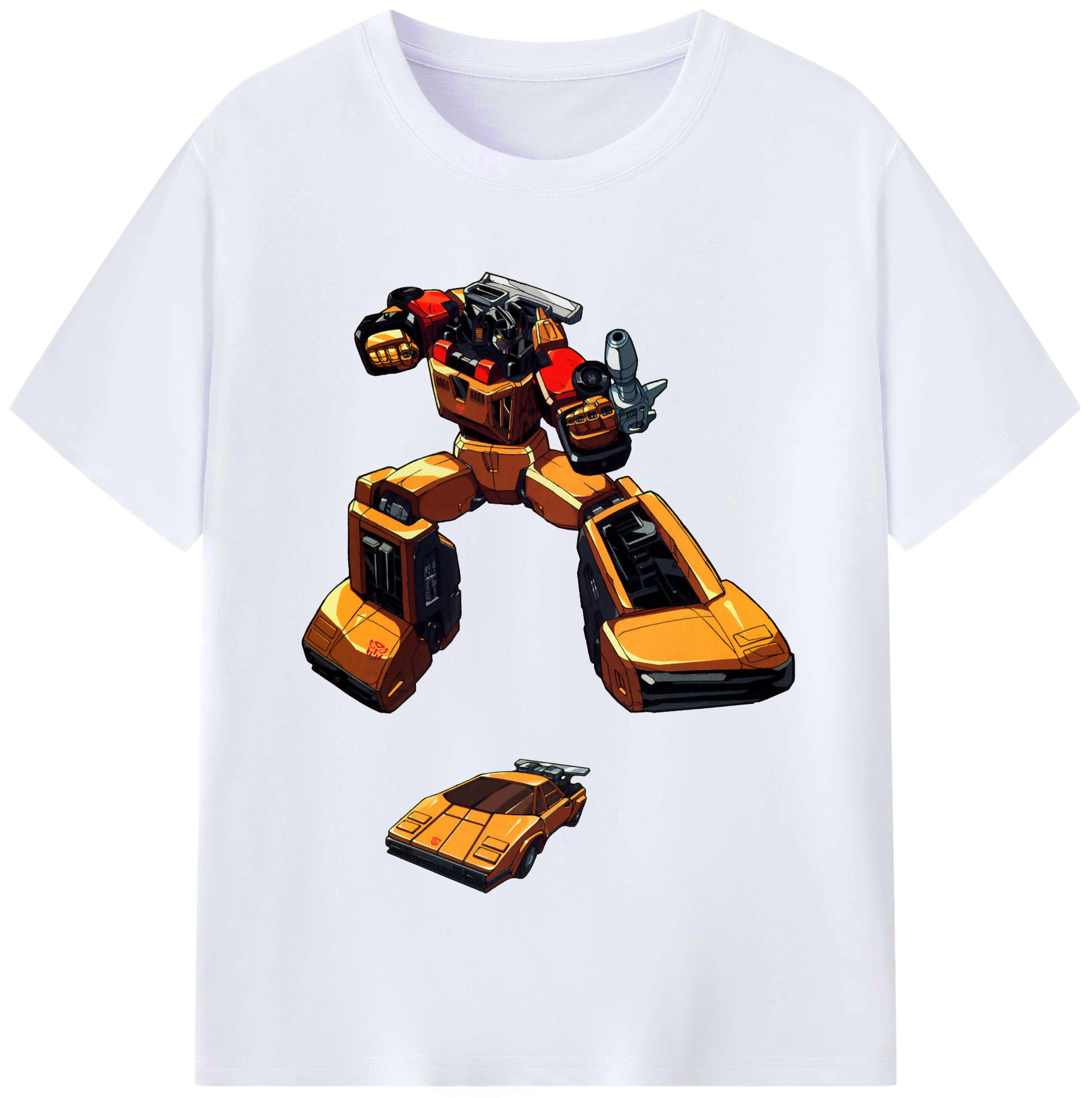 （画像用）  レディースカジュアルプリントTシャツ（綿100％）