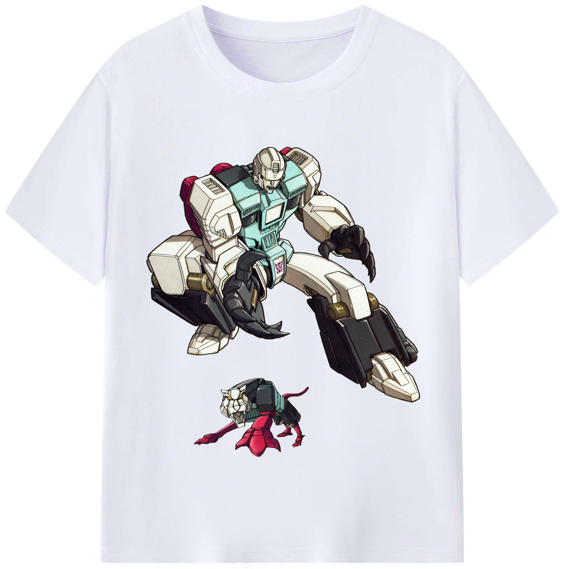 （画像用）  レディースカジュアルプリントTシャツ（綿100％）