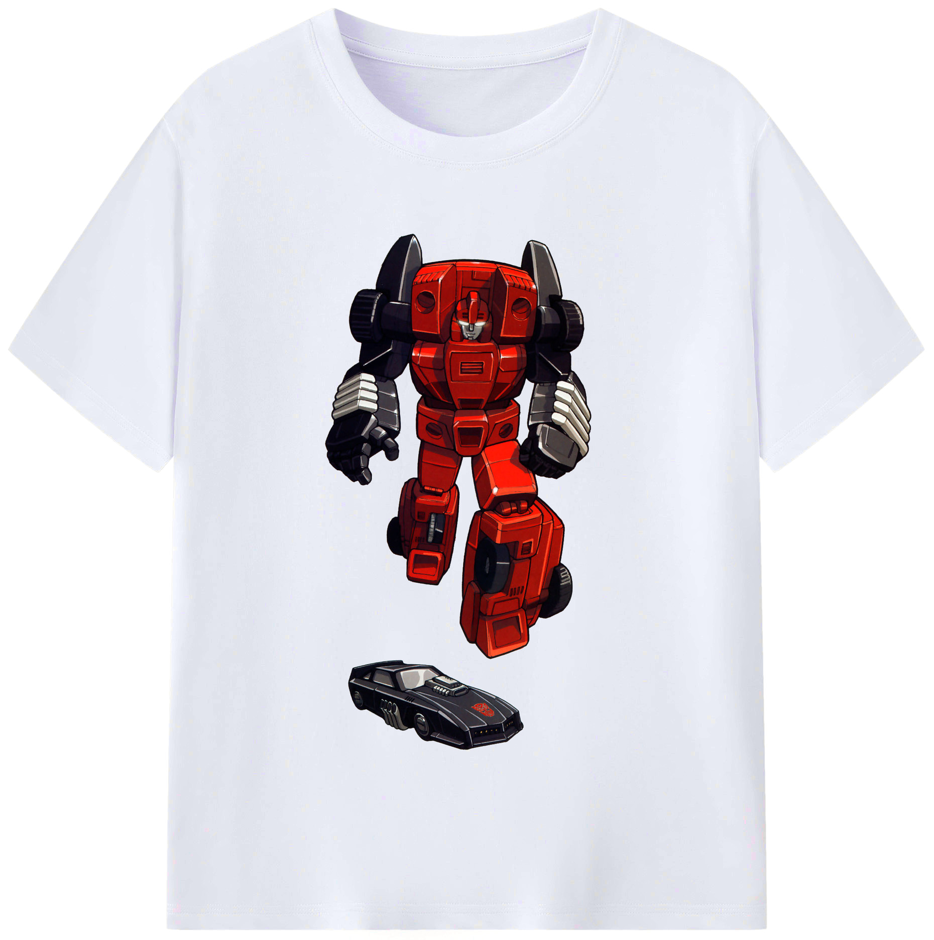 （画像用）  レディースカジュアルプリントTシャツ（綿100％）