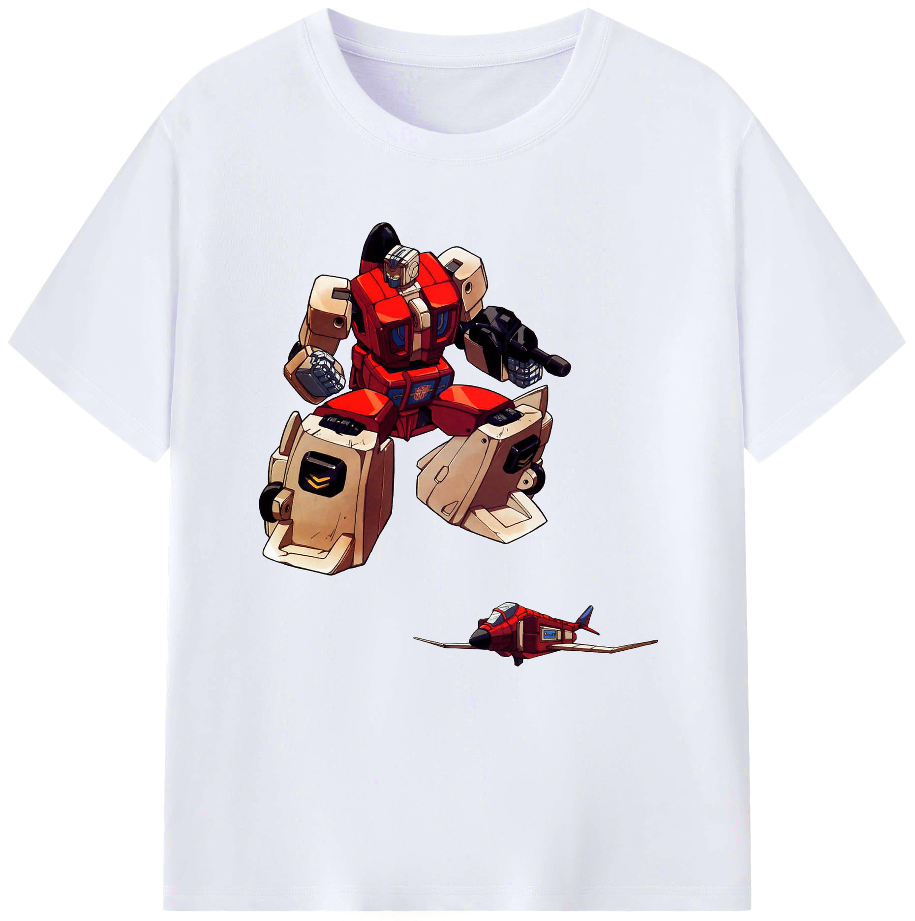 （画像用）  レディースカジュアルプリントTシャツ（綿100％）