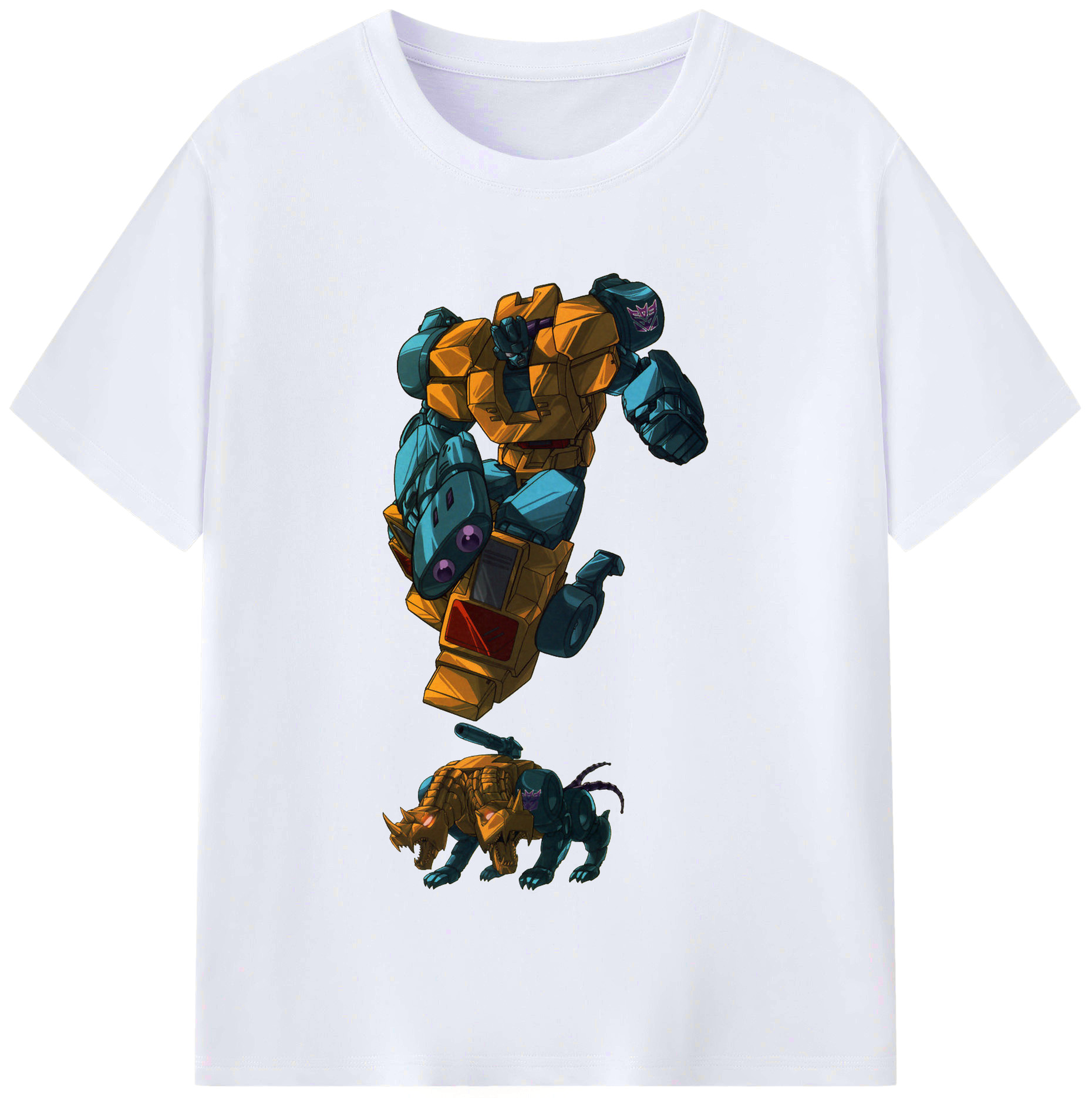 （画像用）  レディースカジュアルプリントTシャツ（綿100％）