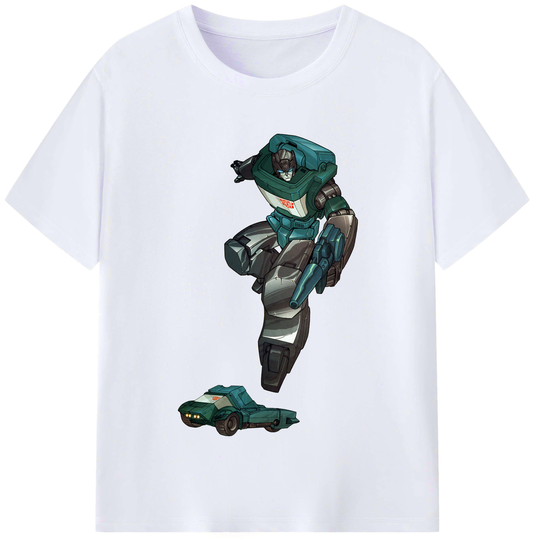 （画像用）  レディースカジュアルプリントTシャツ（綿100％）