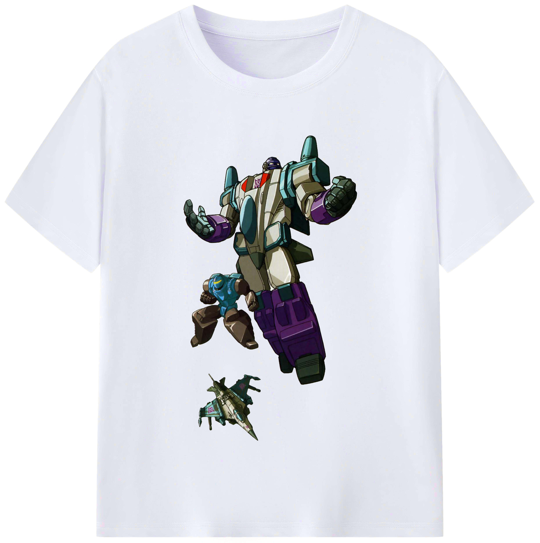 （画像用）  レディースカジュアルプリントTシャツ（綿100％）