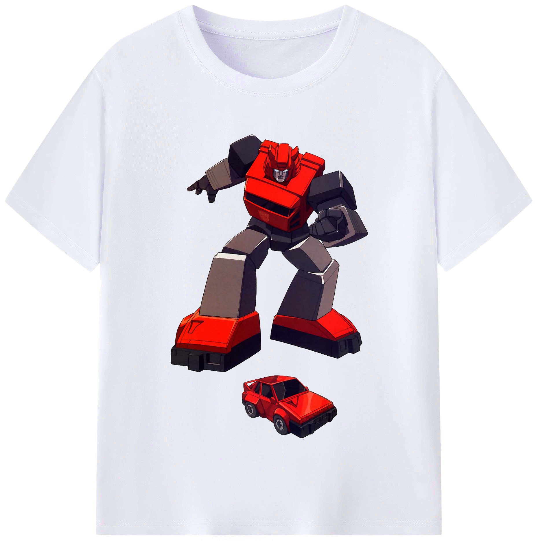 （画像用）  レディースカジュアルプリントTシャツ（綿100％）