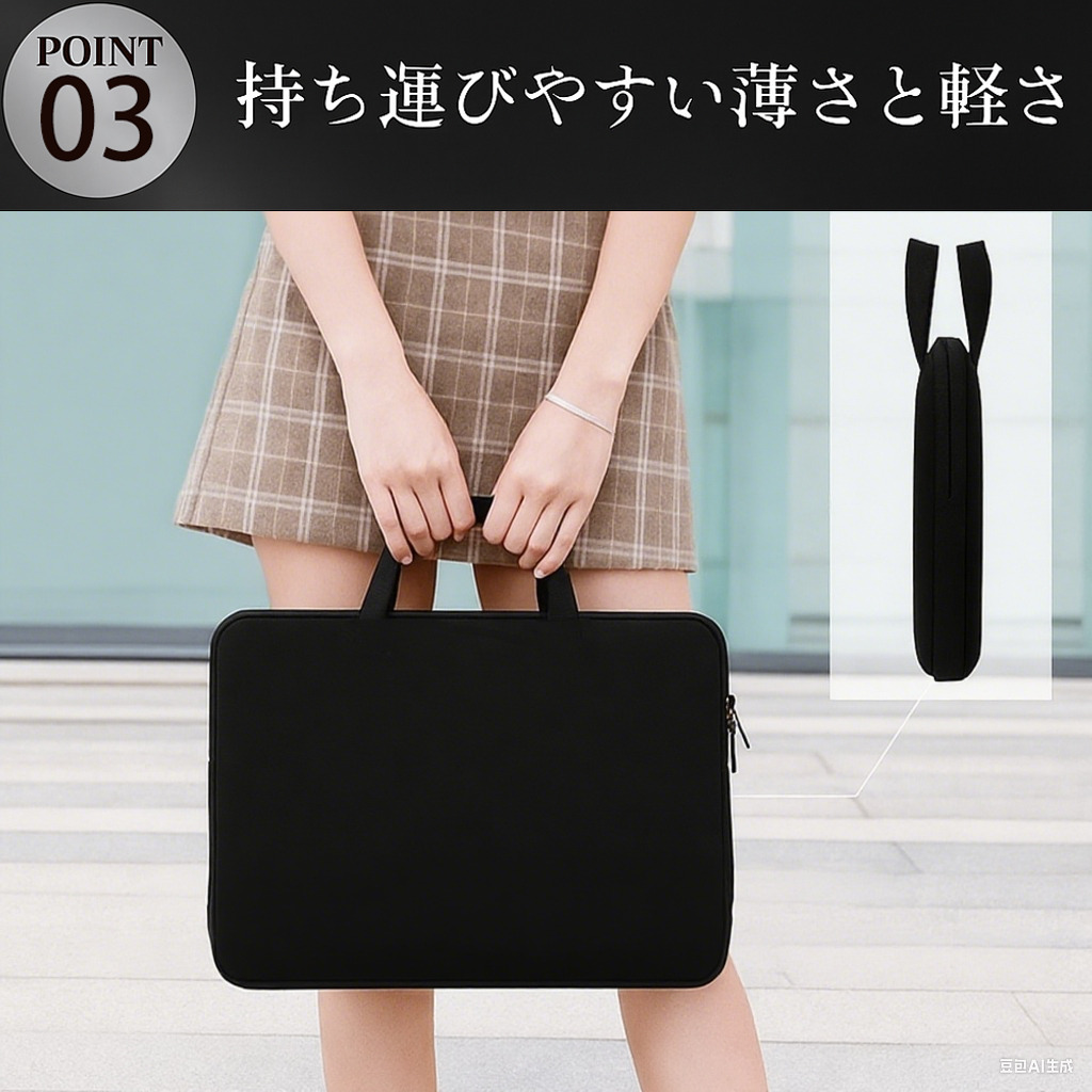  手提げノートパソコンバッグ