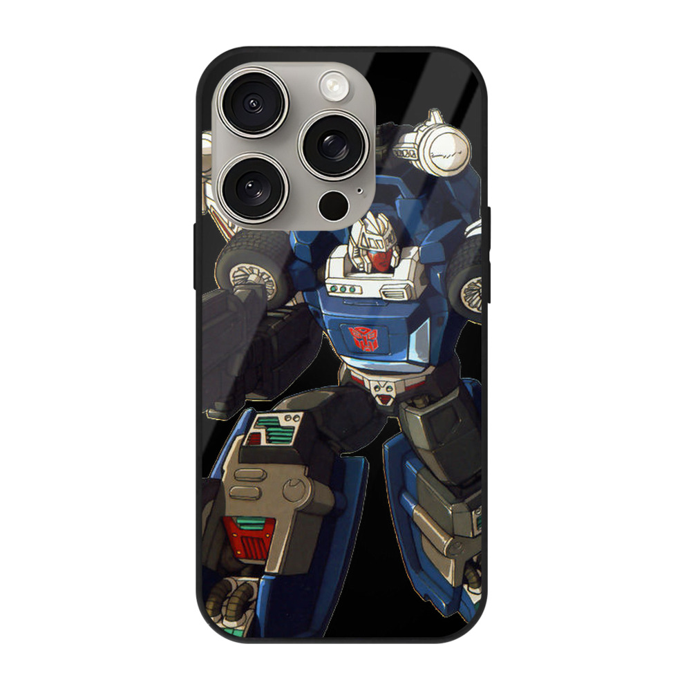 （画像用）  【iPhone15Pro対応】スマホケース 耐衝撃＆黄変防止 背面ガラス